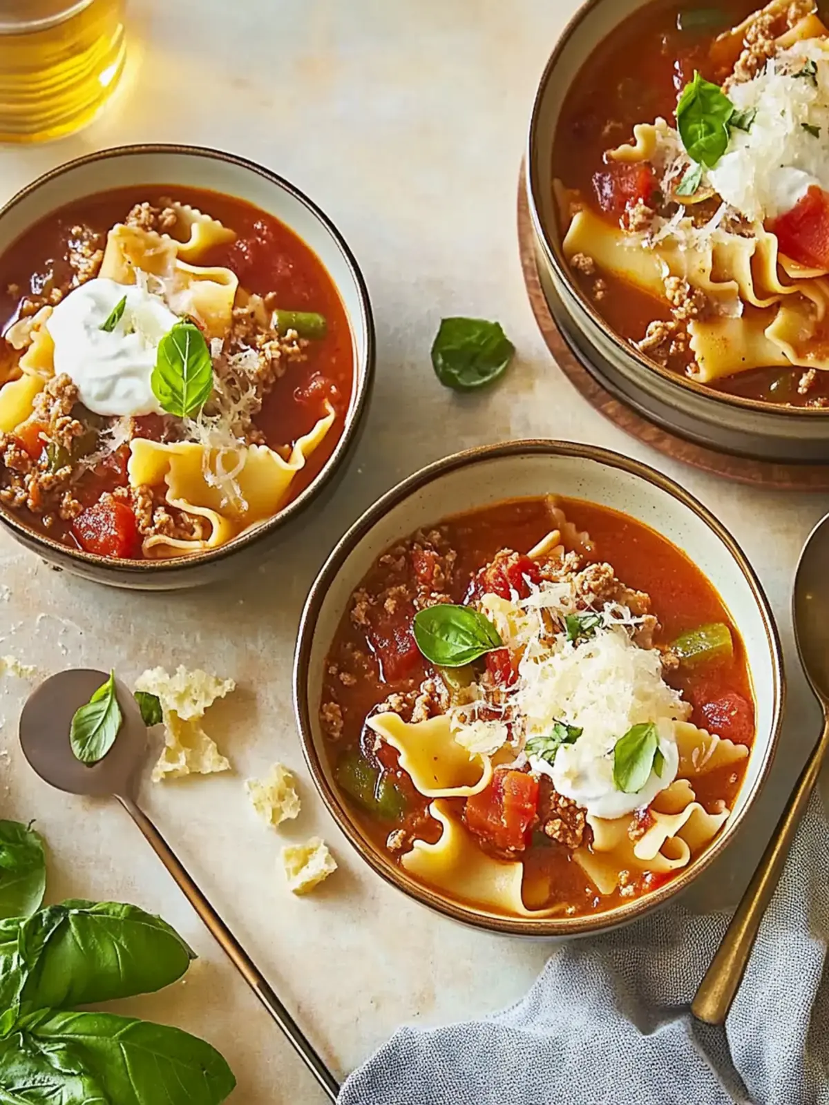 Savory Lasagna Soup: Comfort in a Bowl for Cozy Nights 4 Lasagna Soup