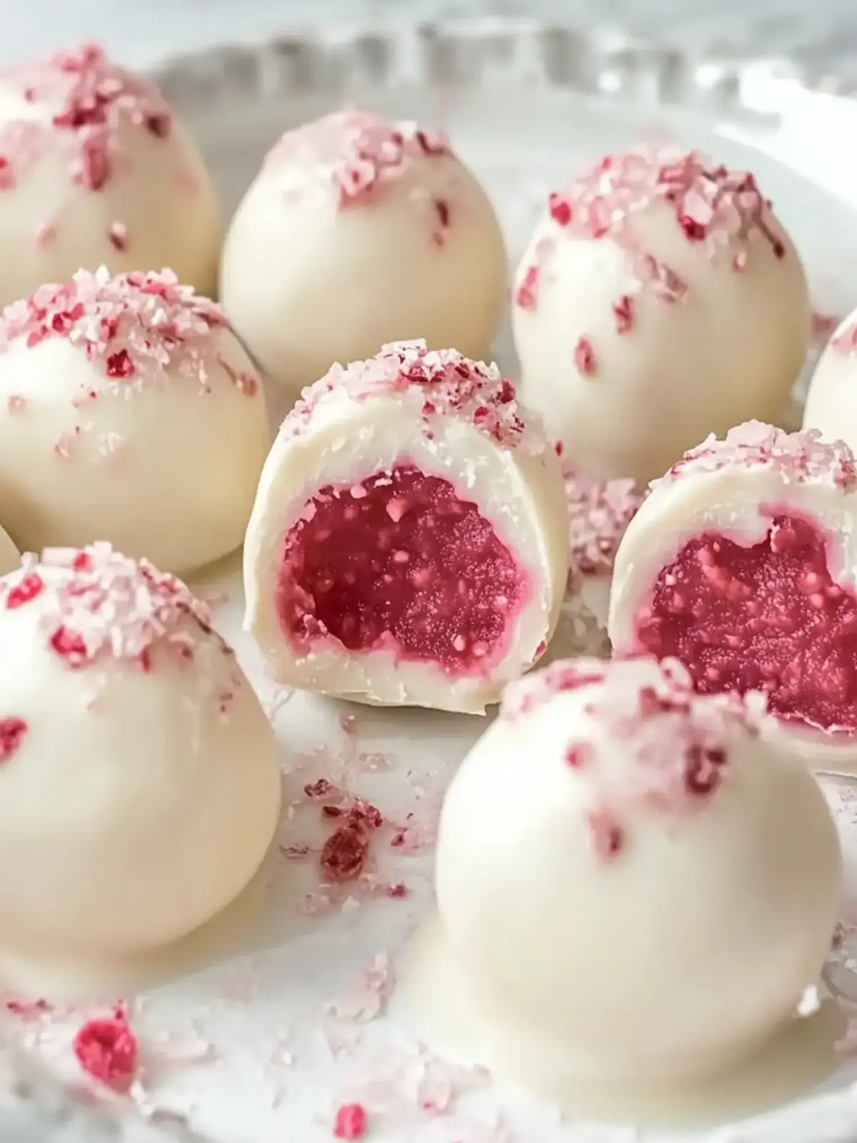 Irresistible White Chocolate Raspberry Truffles Made Easy 2 White Chocolate Raspberry Truffles: Decadent and Easy