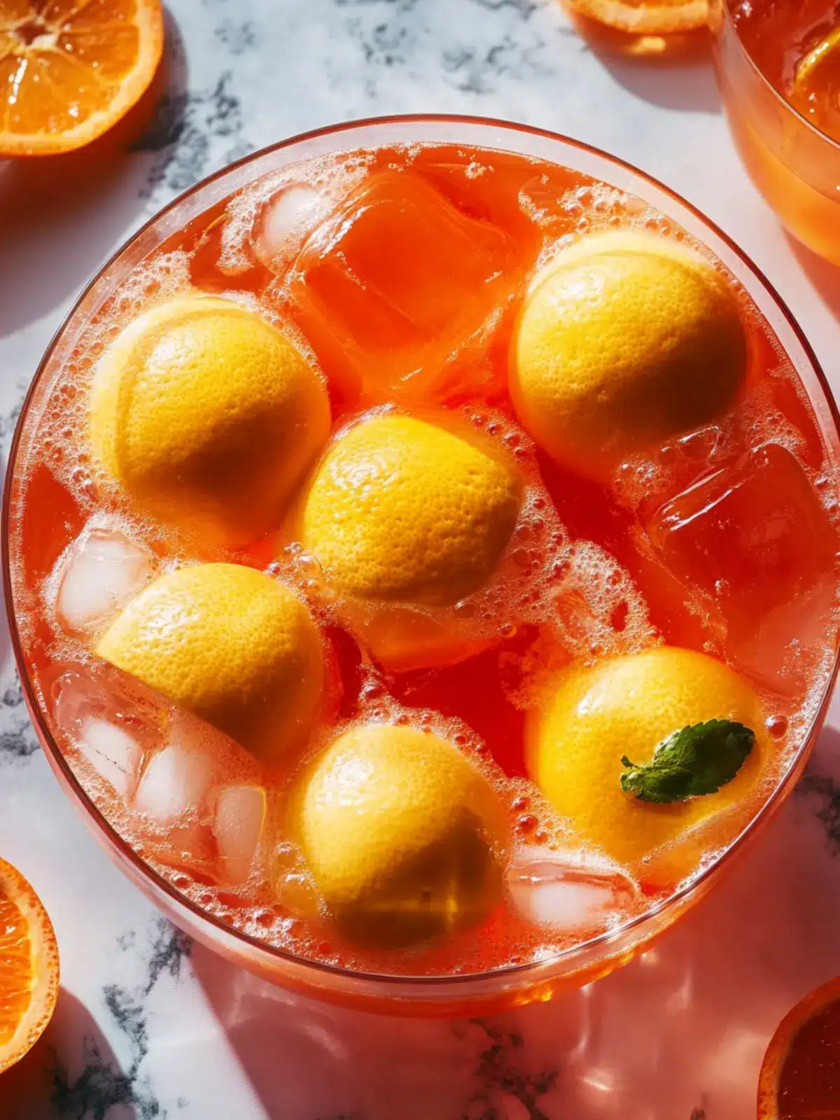 Aperol Spritz Punch: Easy, Refreshing Party Drink Delight 3 Aperol Spritz Punch