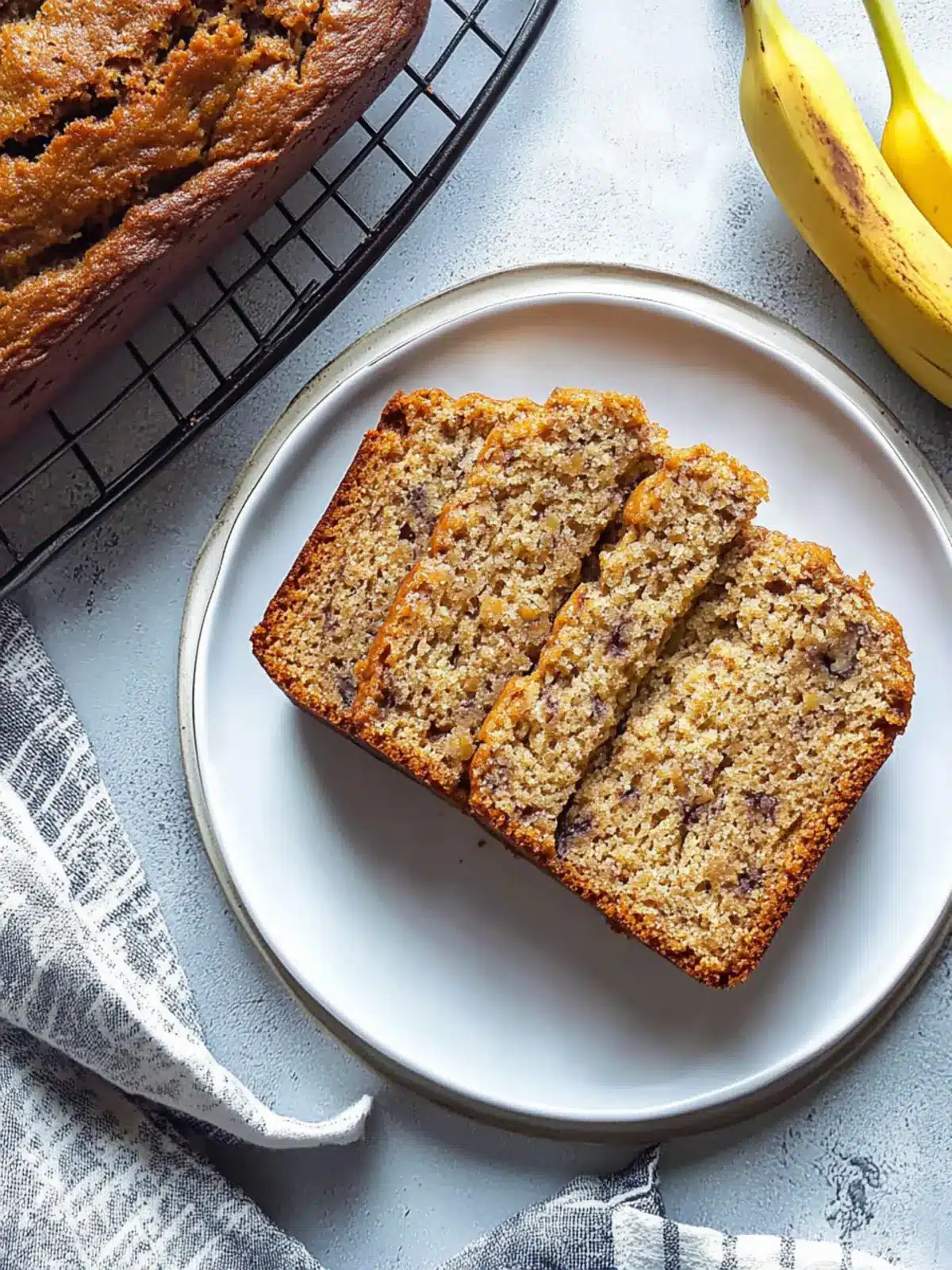 Delicious Banana Bread with Apricot Jam for Extra Twist 3 Banana Bread