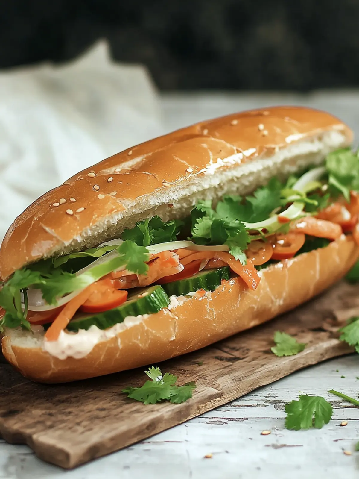 Craft Your Own Vietnamese Bánh Mì: A Flavorful Baguette Adventure 3 Vietnamese Bánh Mì (Baguette Sandwich)