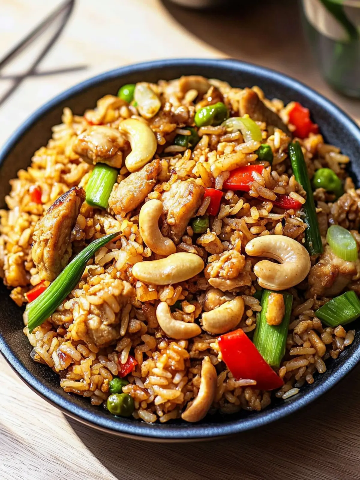 Satisfy Cravings with Cashew Chicken Fried Rice Delight 2 Cashew Chicken Fried Rice