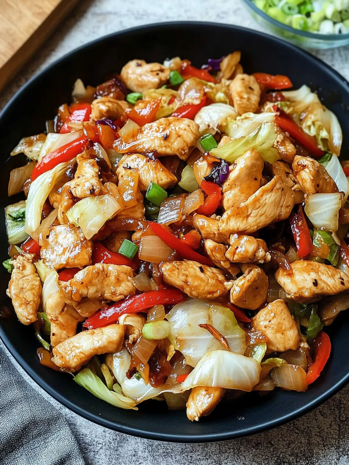 Savory Chicken Cabbage Stir Fry: Quick & Healthy Delight 4 Chicken Cabbage Stir Fry