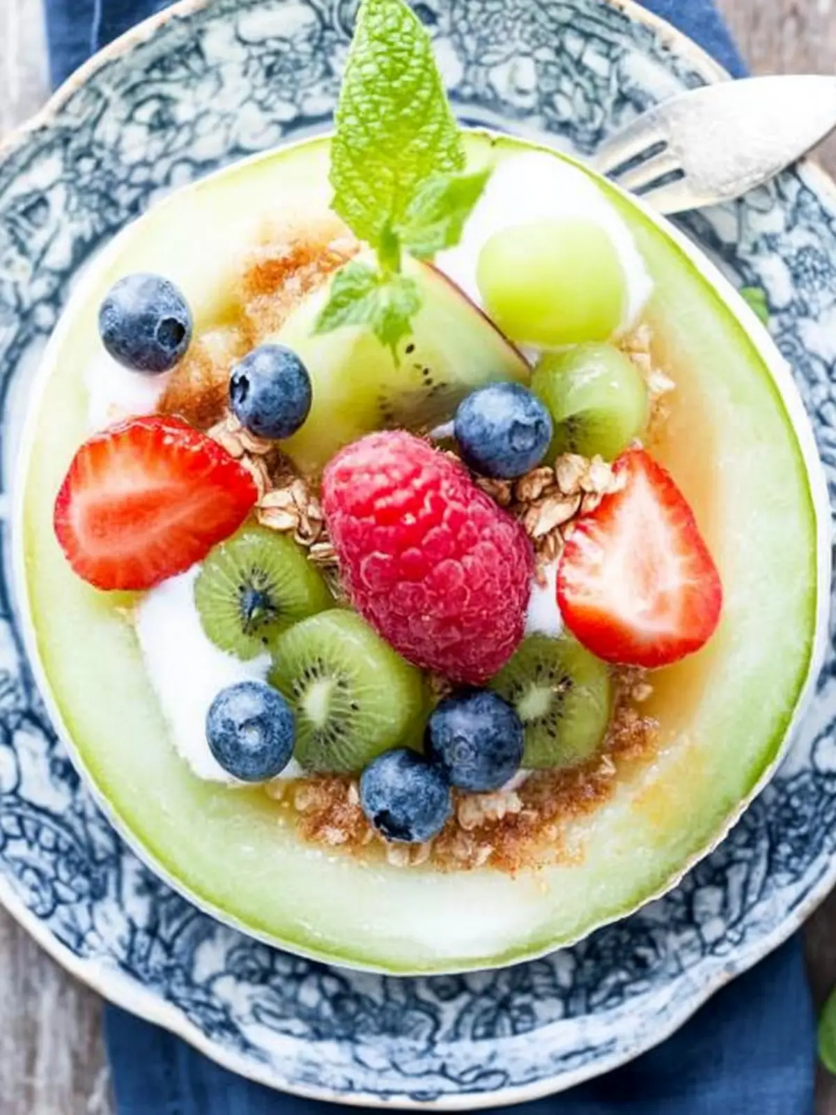 Revitalize Mornings with Delicious Breakfast Melon Bowls 2 Breakfast Melon Bowls