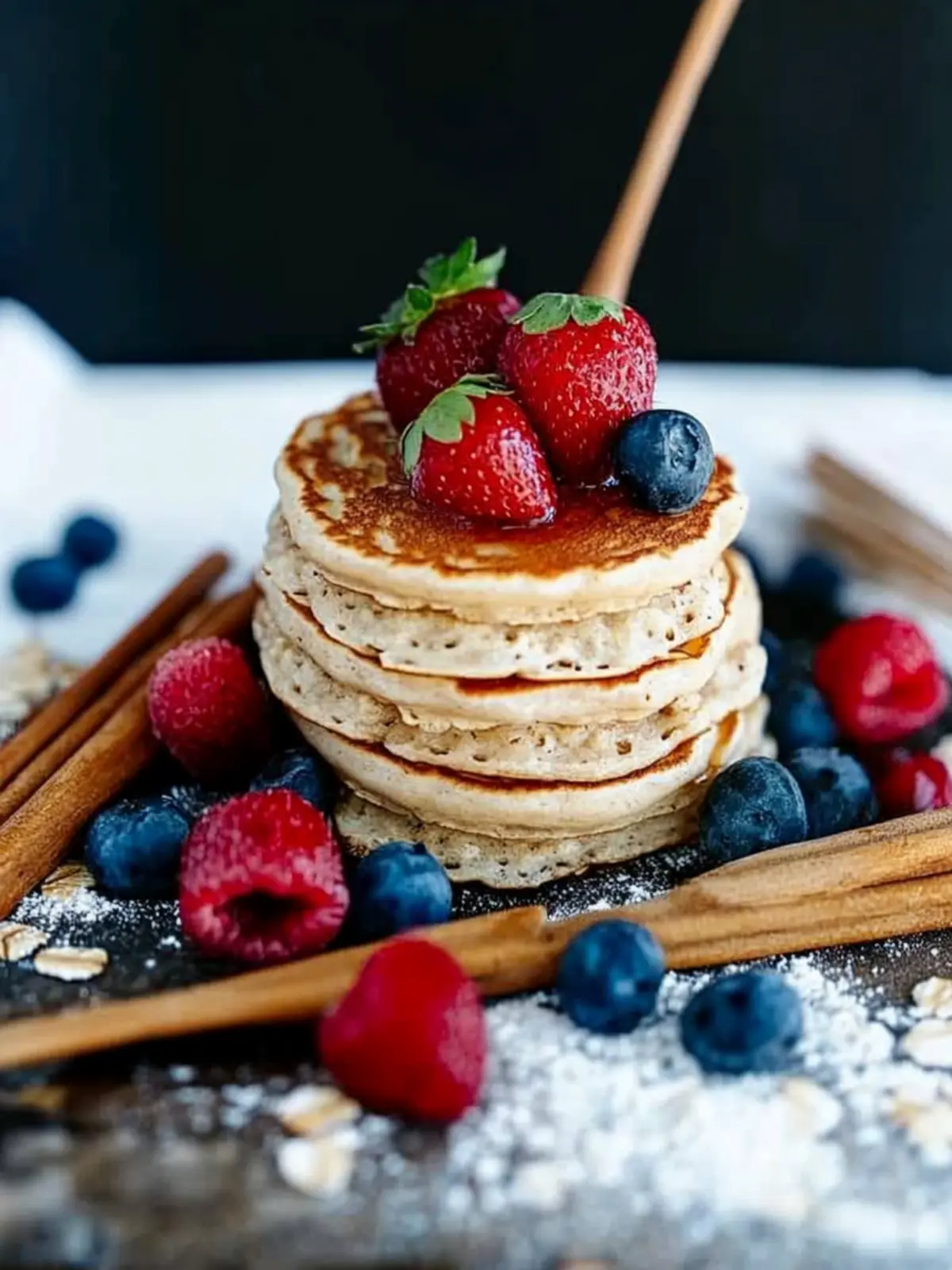 Fluffy Oatmeal Cottage Cheese Pancakes for Healthy Mornings 3 Oatmeal Cottage Cheese Pancakes