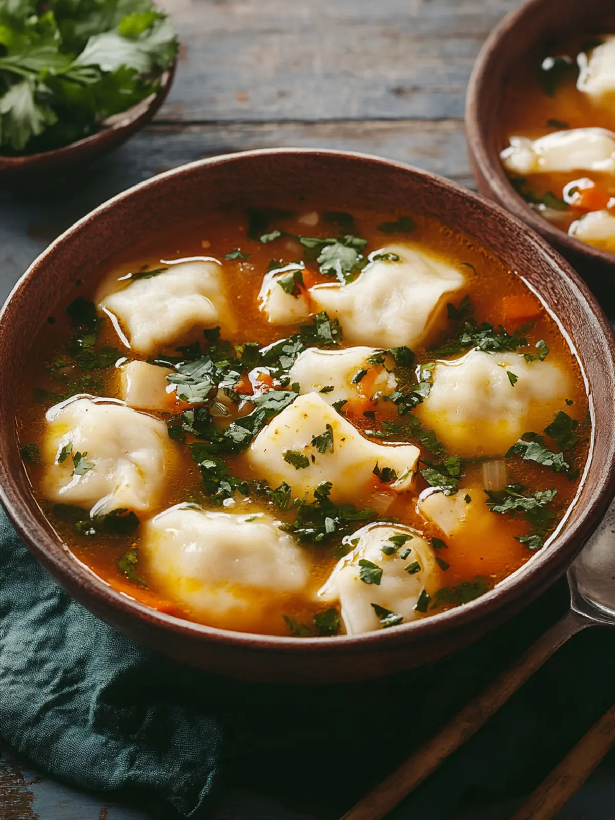 Savory Pantrucas: Comforting Chilean Dumpling Soup Delight 3 Pantrucas (Chilean Dumpling Soup)