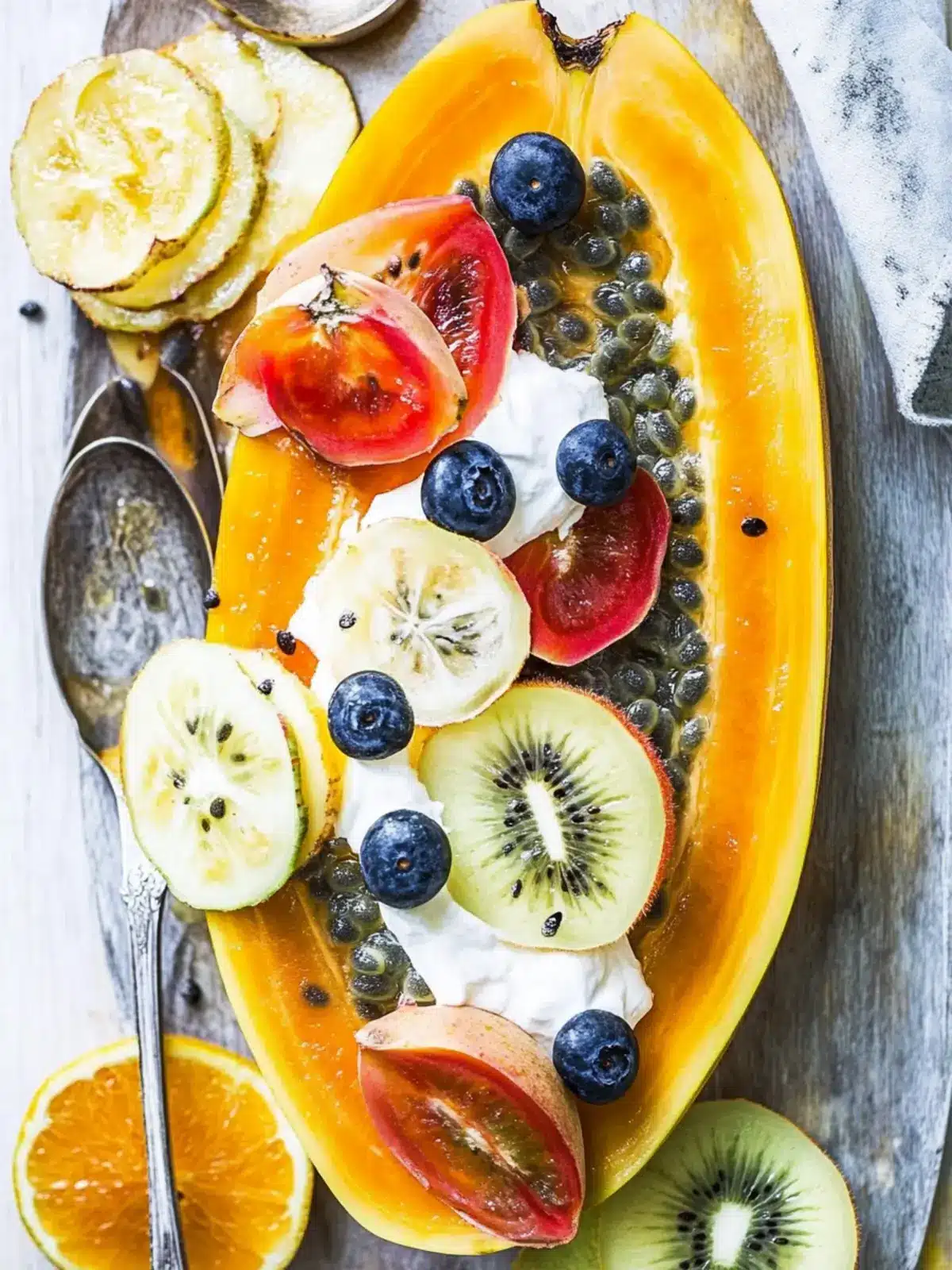 Delightful Papaya Boats: A Healthy Tropical Breakfast Boost 3 Papaya Boats
