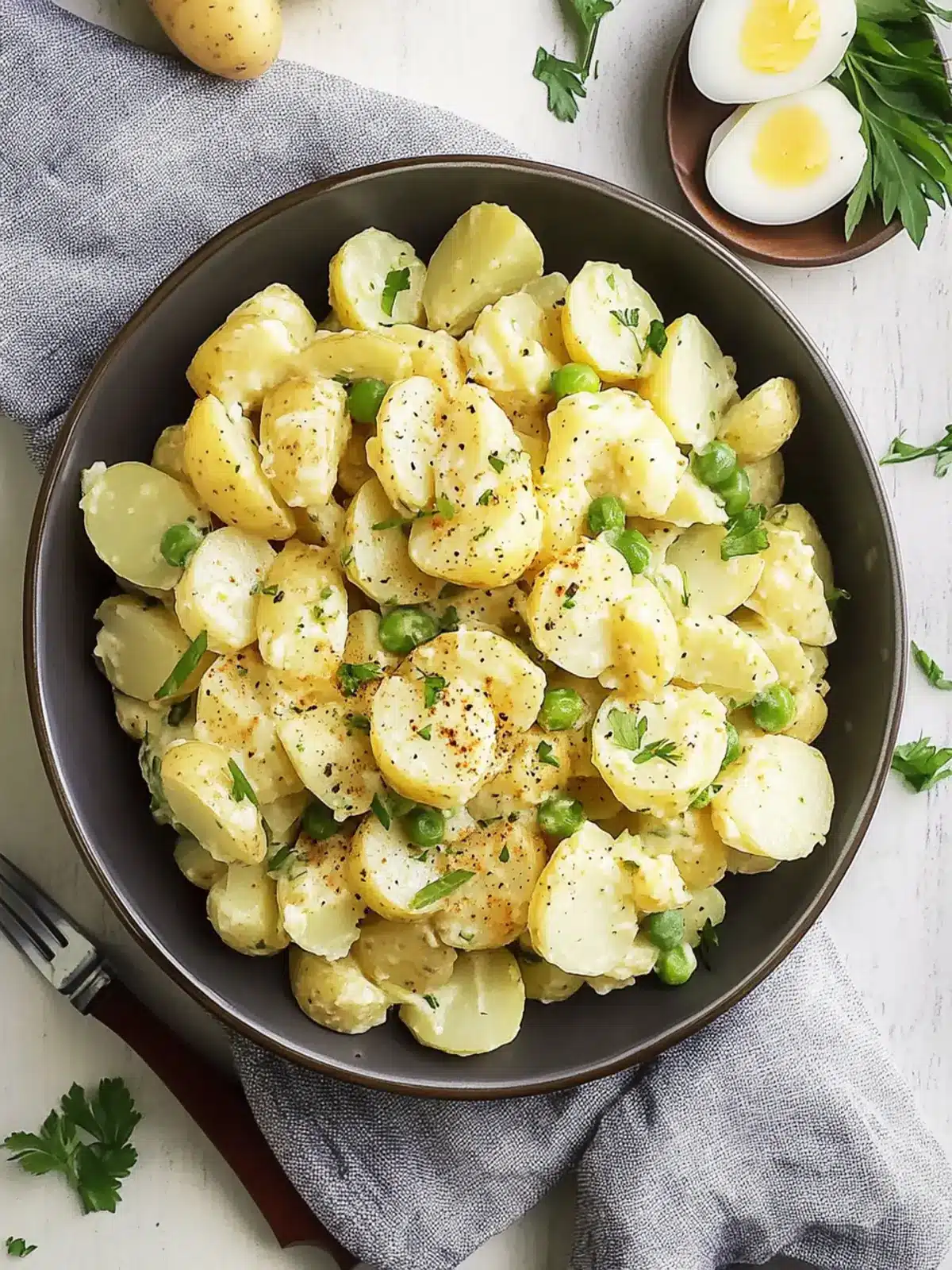 Delicious Healthy Potato Salad No Eggs for Fresh Summer Flavors 3 Healthy Potato Salad (No Eggs)