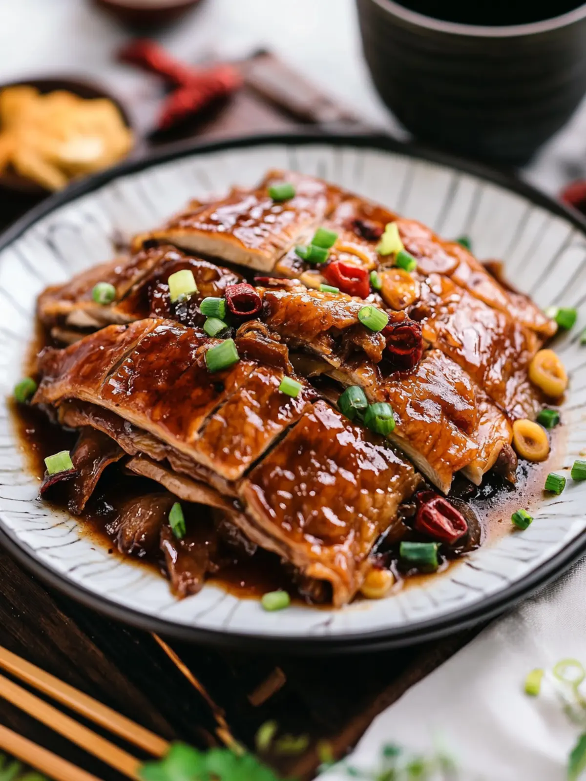 Delicious Chinese Vegetarian Duck (ç´ é¸) for a Festive Feast 2 Chinese Vegetarian Duck (ç´ é¸)