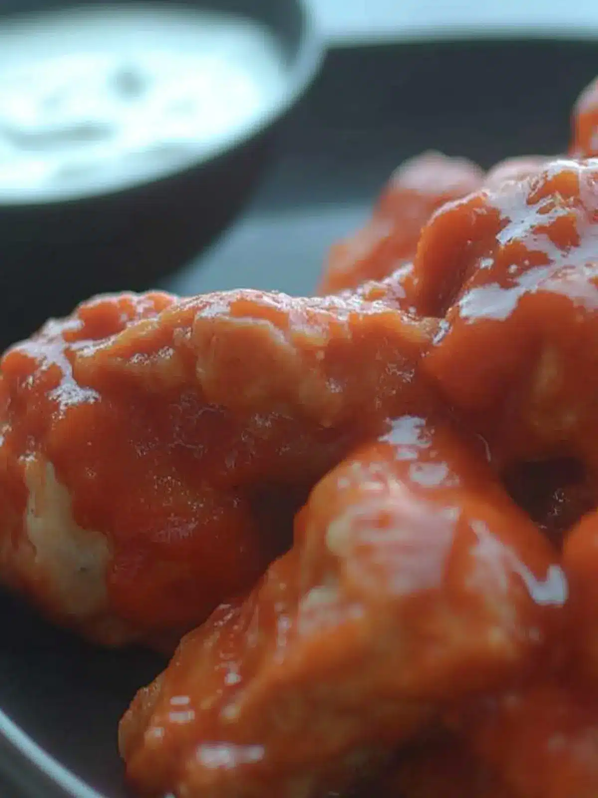 Buffalo Chicken with Better Blue-Cheese Dip for Ultimate Flavor 2 Buffalo Chicken With Better Blue-Cheese Dip