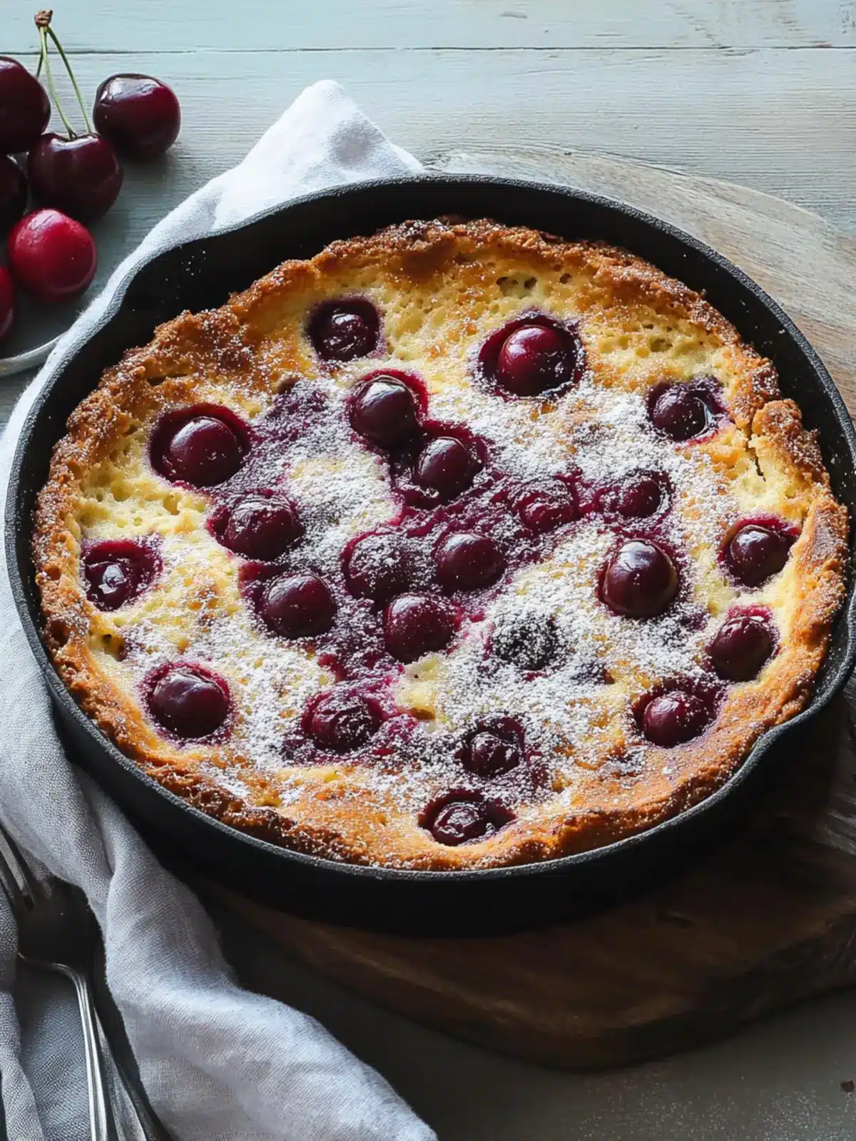 Cherry Clafoutis: Quick, Rich Dessert for Any Occasion 3 Cherry Clafoutis