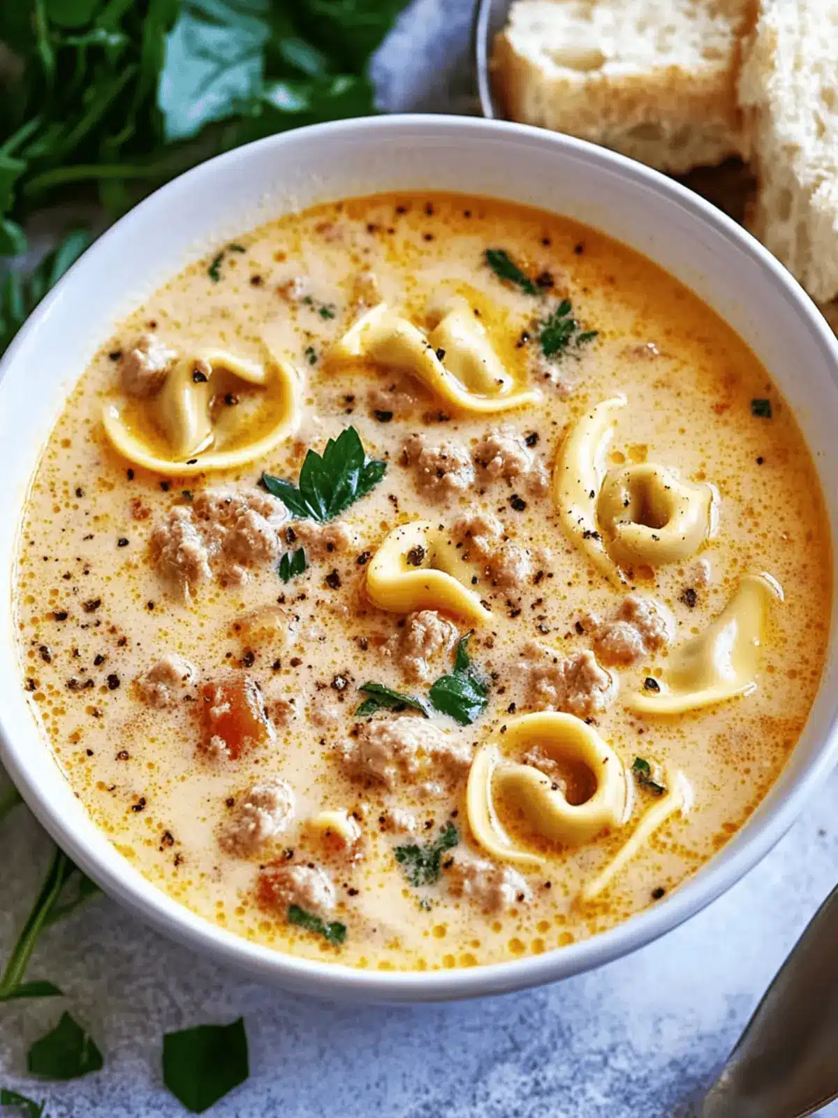 Creamy Tortellini Soup That's Ready in Just 30 Minutes 3 Creamy Tortellini Soup