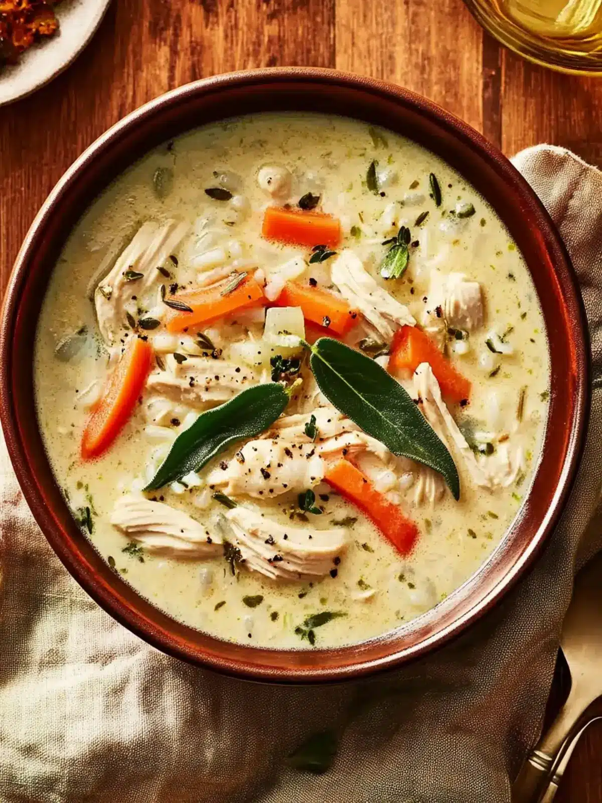 Cozy Up with Creamy Chicken-And-Rice Soup for Ultimate Comfort 2 Creamy Chicken-And-Rice Soup