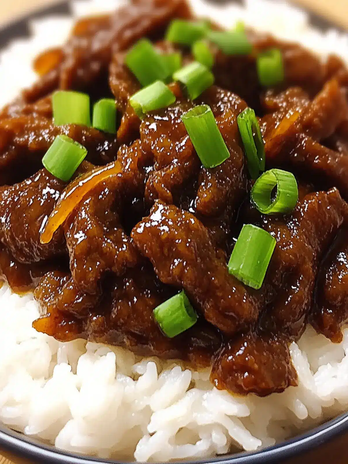 Tender Mongolian-Style Beef in Sweet Soy Glaze for Cozy Nights 3 Tender Mongolian-Style Beef Simmered in a Rich, Sweet Soy Glaze