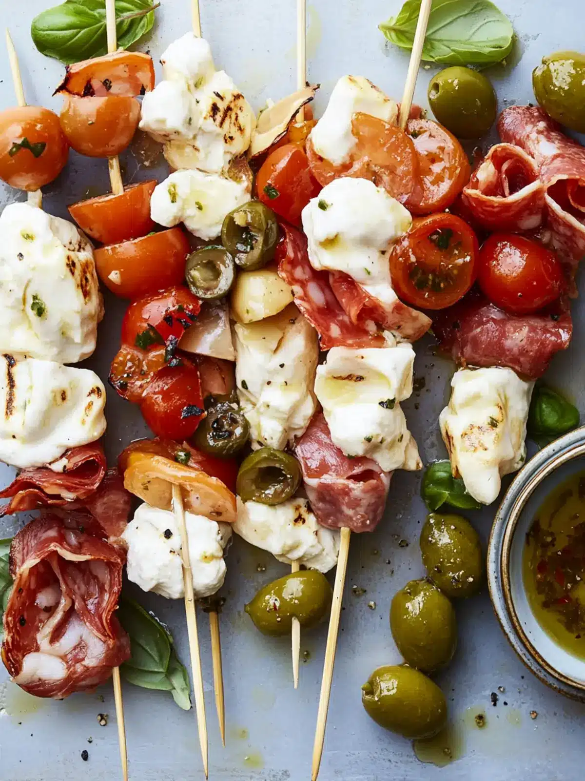 Savory Antipasto Skewers for Easy Entertaining Bliss 2 Antipasto Skewers