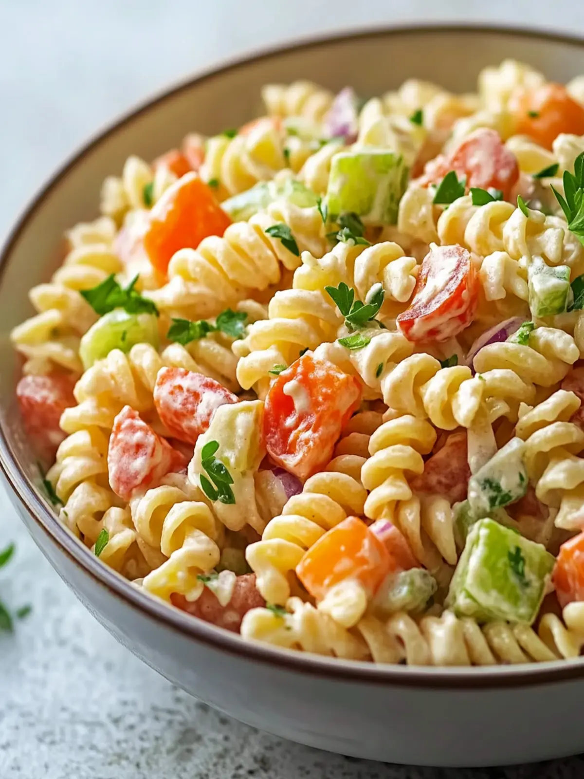Delicious Creamy Pasta Salad Recipe Everyone Will Love 4 Delicious Creamy Pasta Salad Recipe