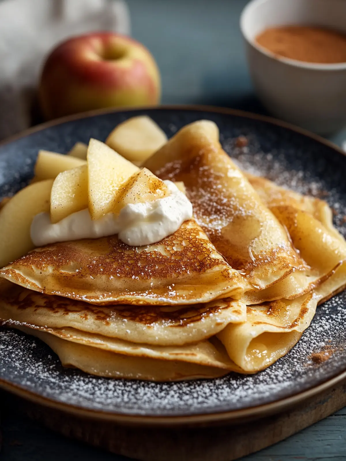 Cinnamon Apple Crepes: Elevate Your Breakfast Game Today 3 Cinnamon Apple Crepes