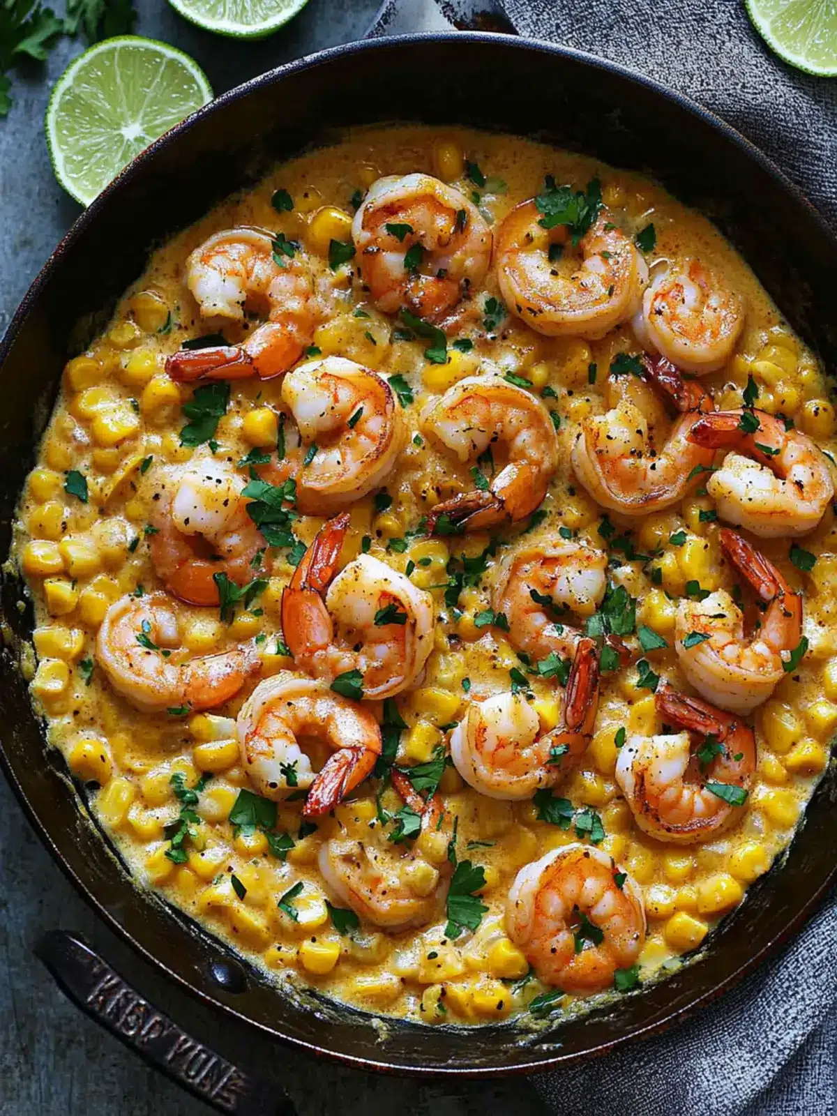 Savory Shrimp and Creamed Corn in 30 Minutes One-Pan Delight 4 Shrimp and Creamed Corn (30 Minutes, One-Pan)