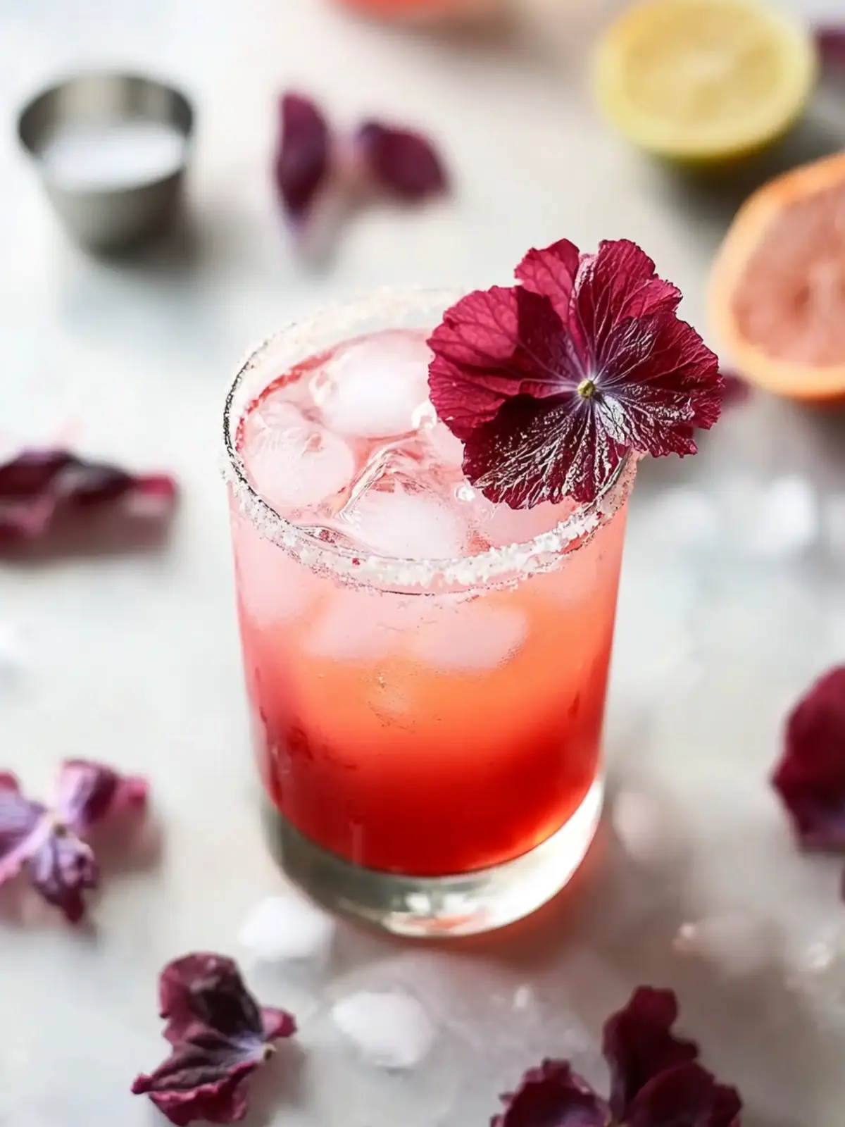 Delightful Hibiscus Paloma Cocktail for Refreshing Sips 4 Hibiscus Paloma Cocktail
