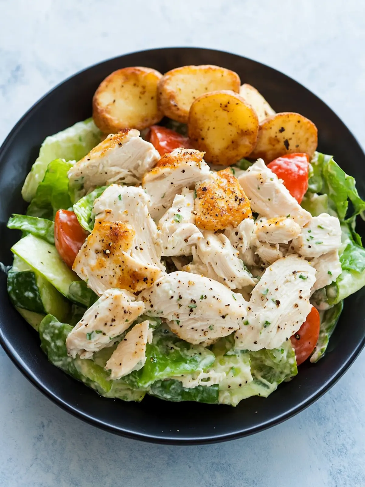 Creamy Chicken Salad: A Southern Comfort in Minutes 3 Creamy Chicken Salad