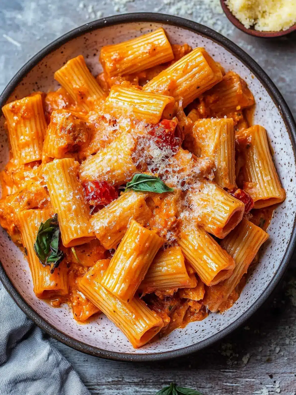 Creamy Tomato Gochujang Rigatoni for Flavorful Comfort Nights 2 Creamy Tomato Gochujang Rigatoni