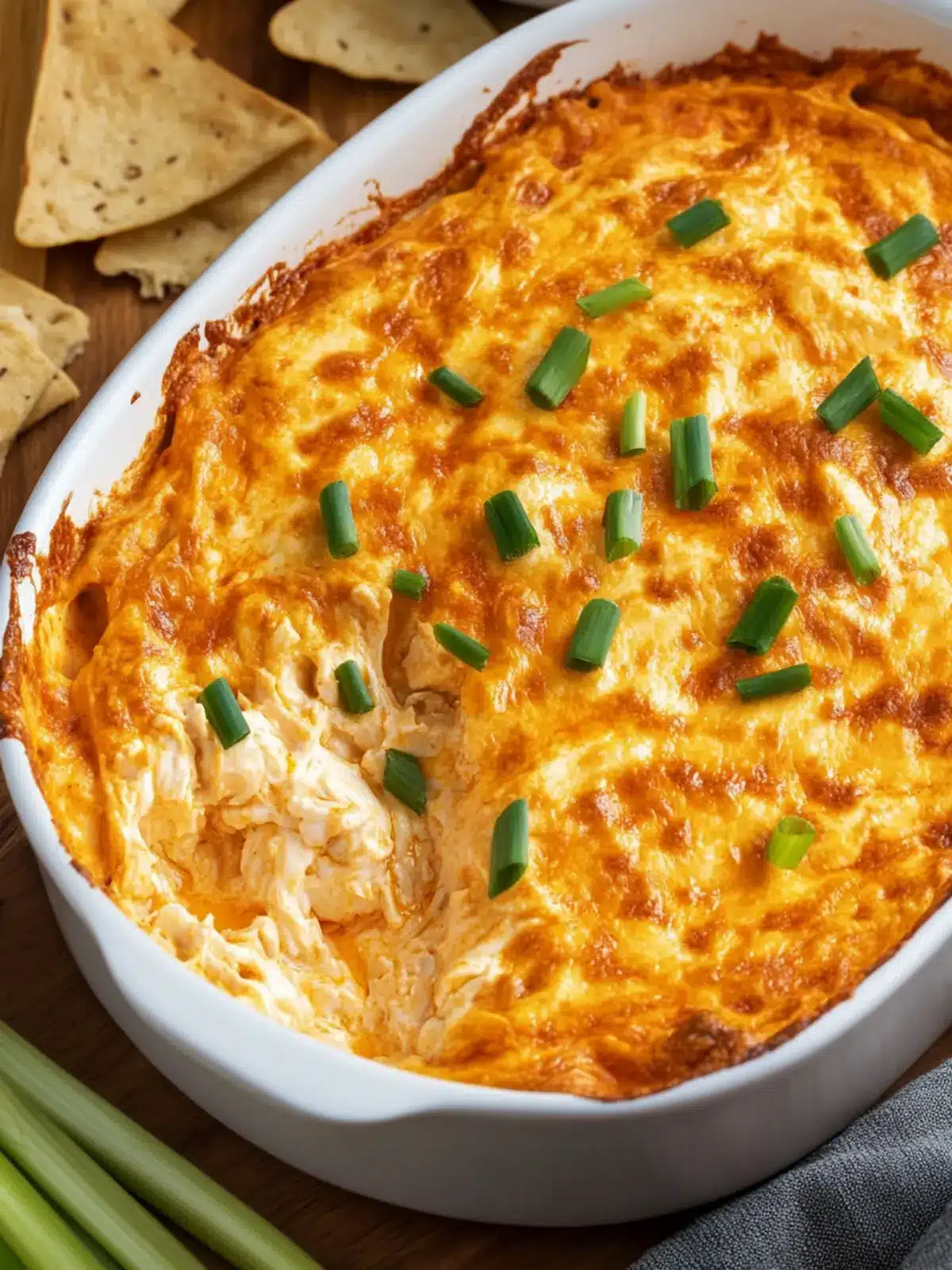 Creamy Buffalo Chicken Dip Bake That Everyone Will Love 3 Buffalo Chicken Dip Bake
