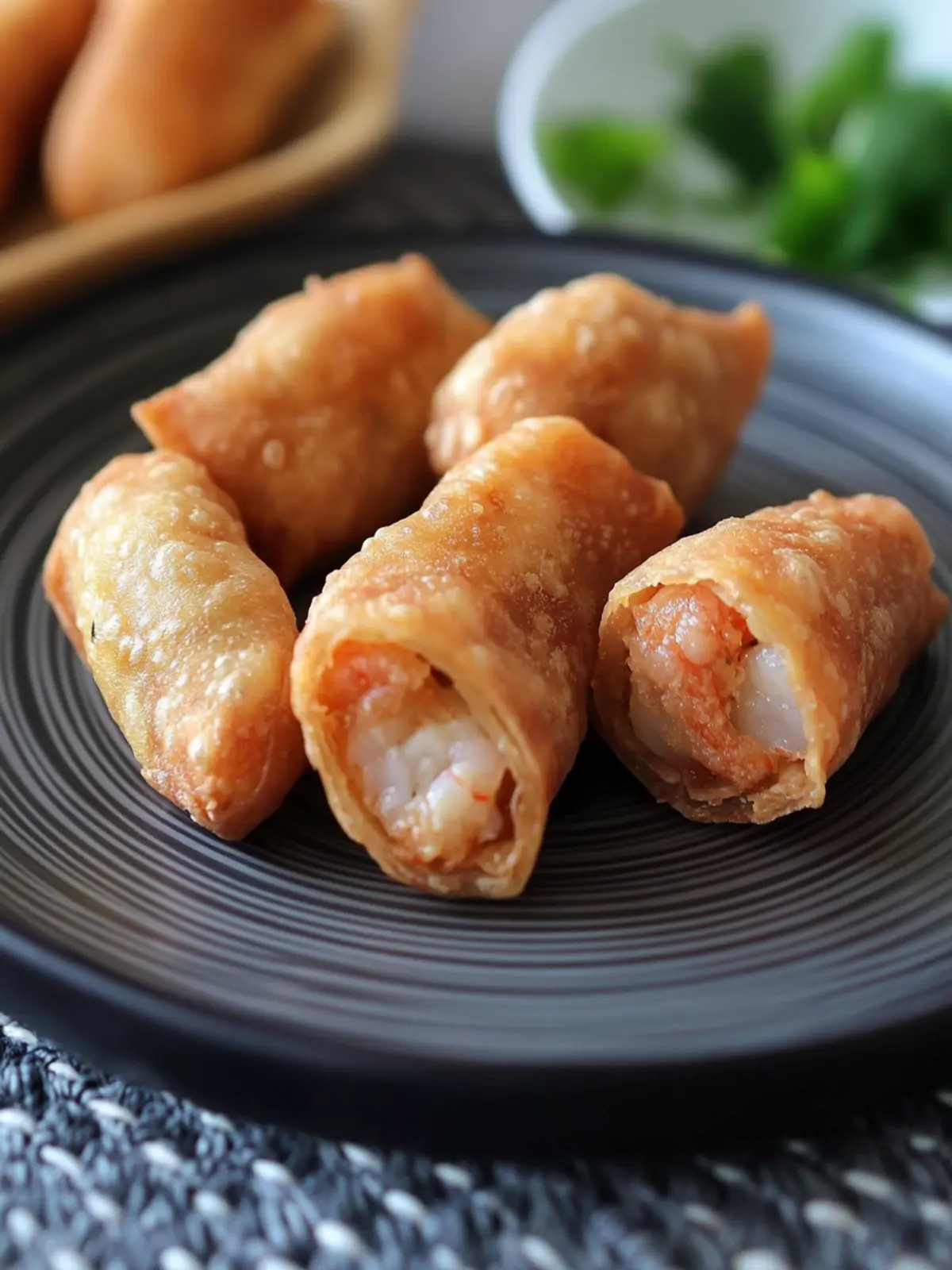 Teochew Crispy Prawn Rolls: Heyzor for Irresistible Taste! 3 Teochew Crispy Prawn Rolls: Heyzor æ½®æ±è¾æ£