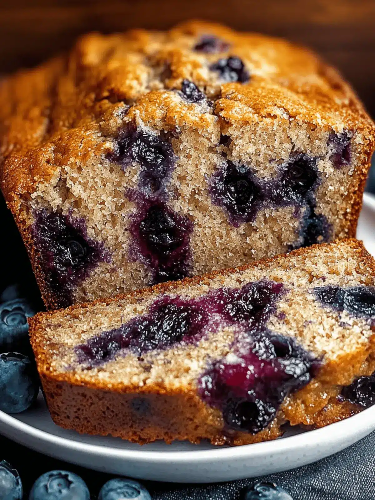 Moist & Juicy Blueberry Banana Bread Delight for Your Family 3 Moist & Juicy Blueberry Banana Bread Delight