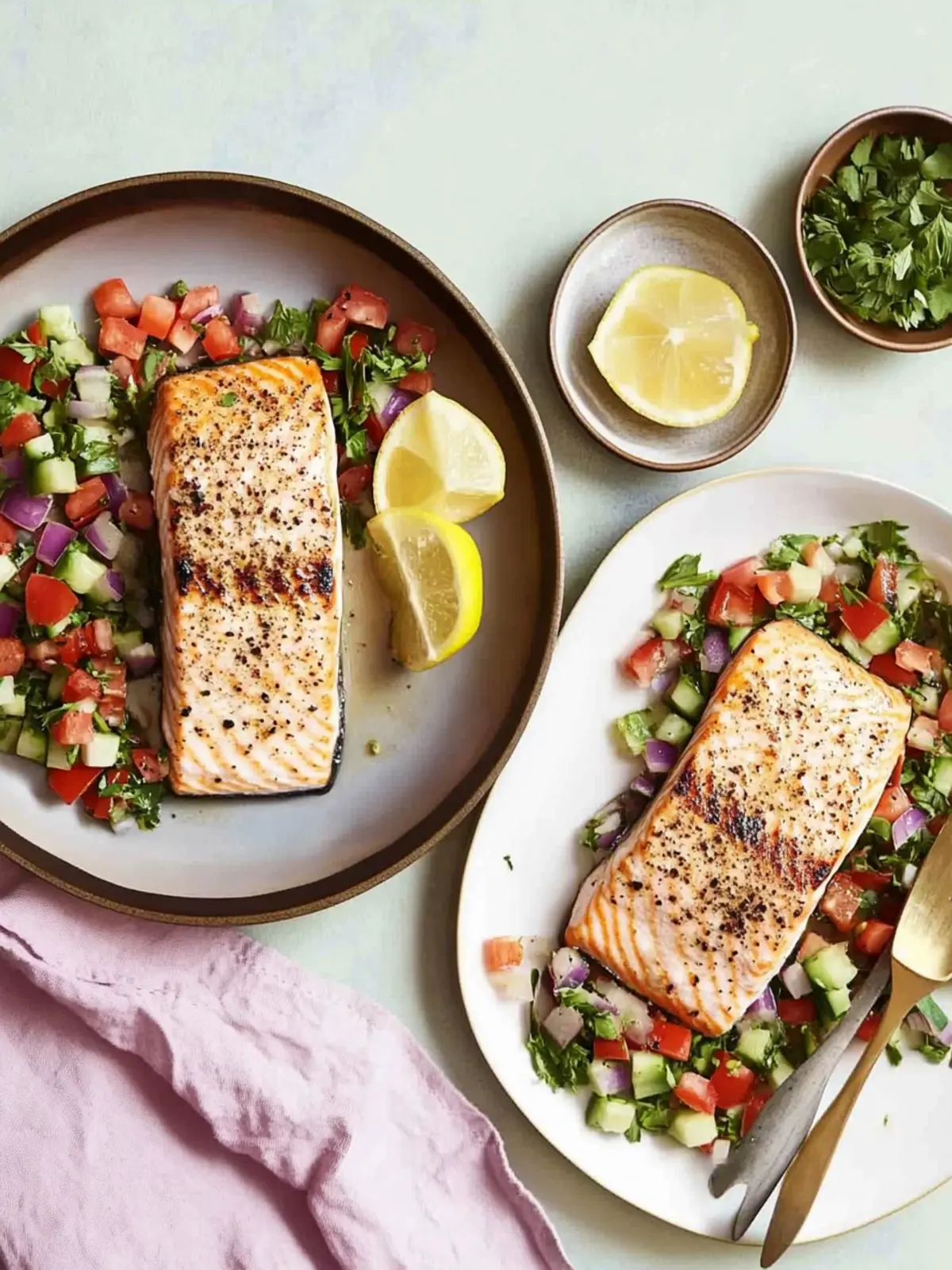 Simply Delicious Grilled Salmon: Your Quick Healthy Dinner! 4 Simply Delicious Grilled Salmon