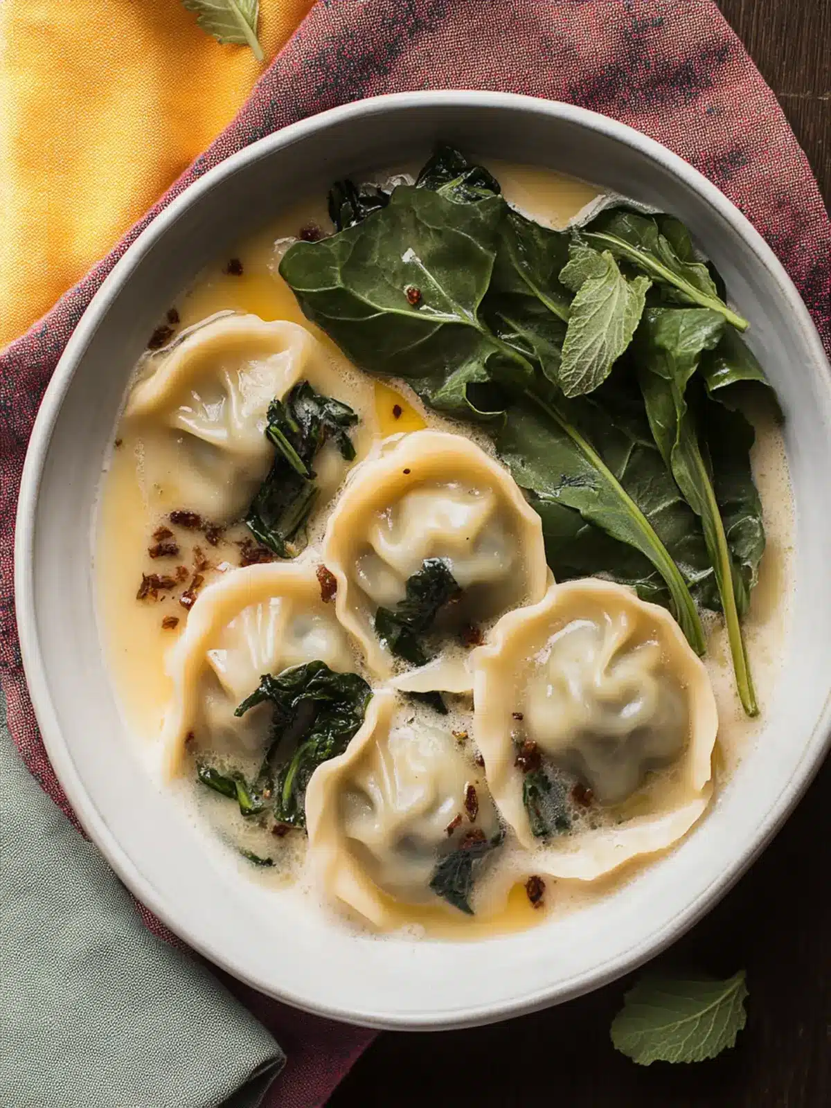 Savory Dumplings with Wild Ramps, Swiss Chard, and Mushrooms Bliss 4 Savory Dumplings with Wild Ramps, Swiss Chard, and Mushrooms