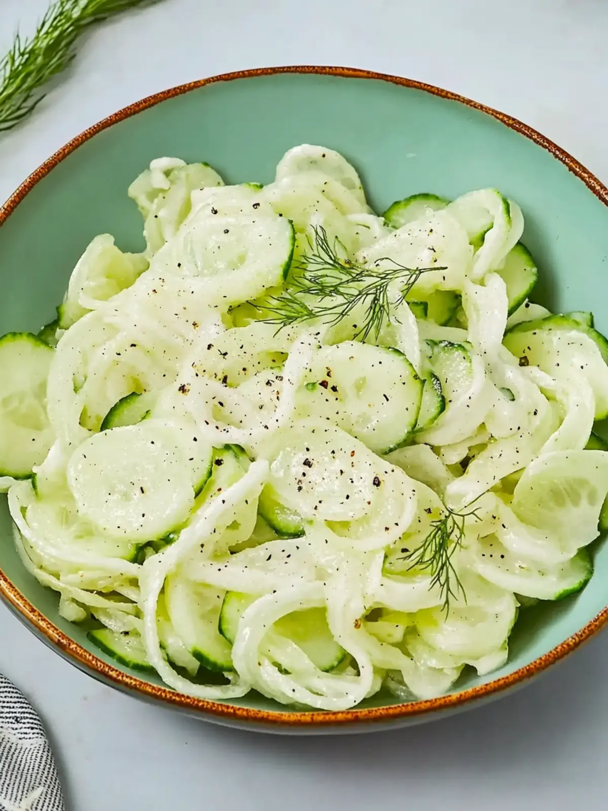 Dad's Creamy Cucumber Salad: A Fresh Family Favorite 2 Dad's Creamy Cucumber Salad