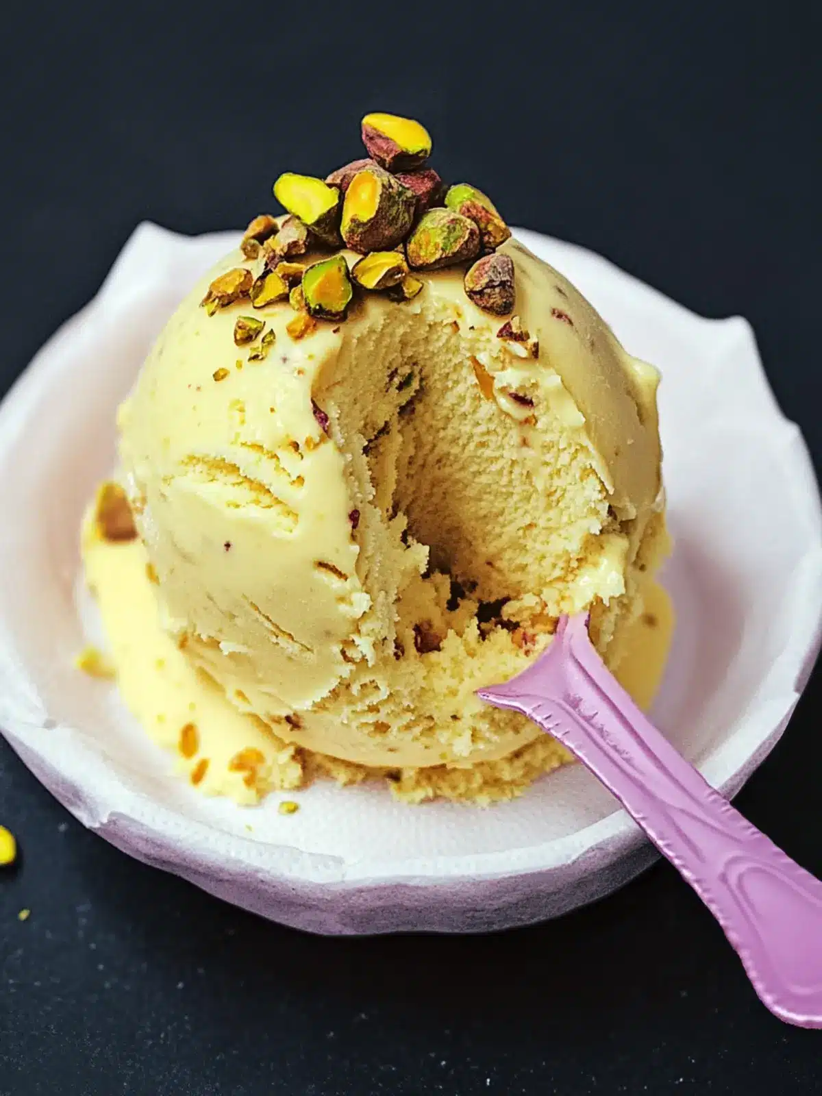 Bastani Sonnati: Indulge in Saffron Pistachio Bliss 4 Bastani Sonnati (Saffron Pistachio Ice Cream)