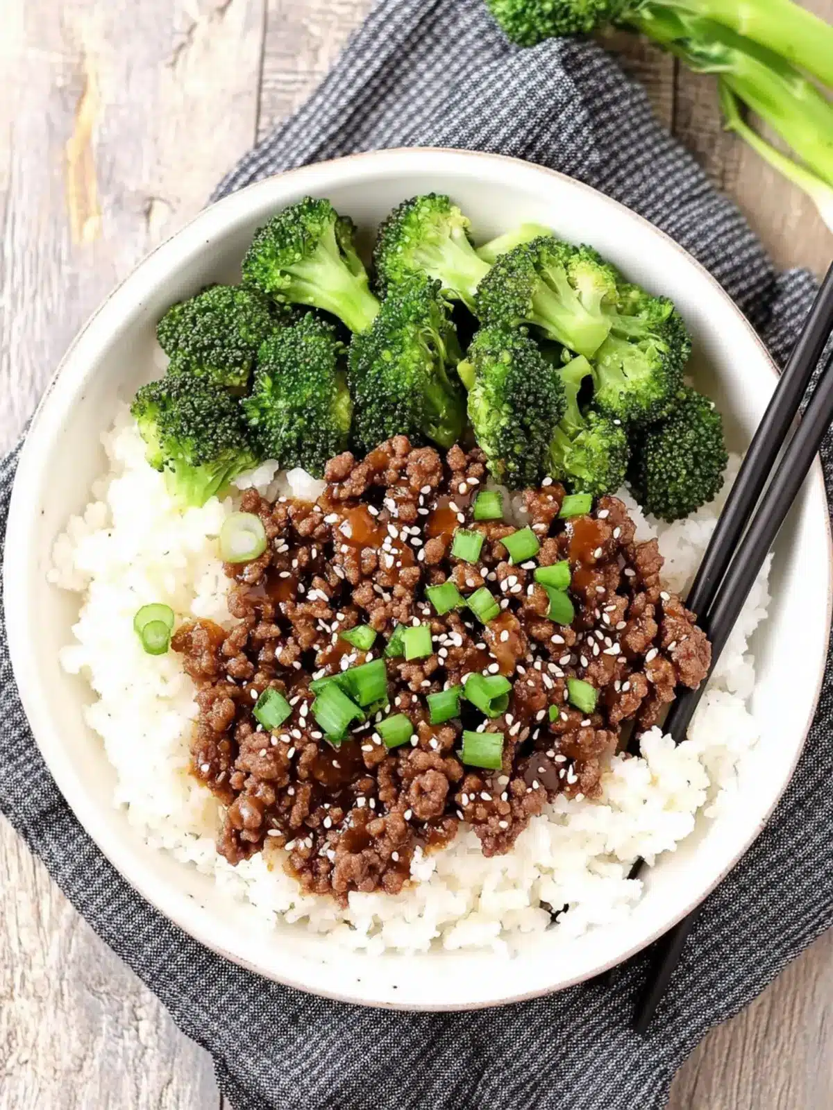 Easy Korean Ground Beef and Broccoli in 30 Minutes Flat 2 Easy Korean Ground Beef and Broccoli