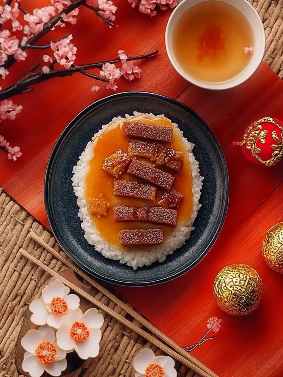 Delicious Nian Gao: Celebrate with Exotic Flavors! 2 Nian Gao (Chinese New Year Sweet Rice Cake)