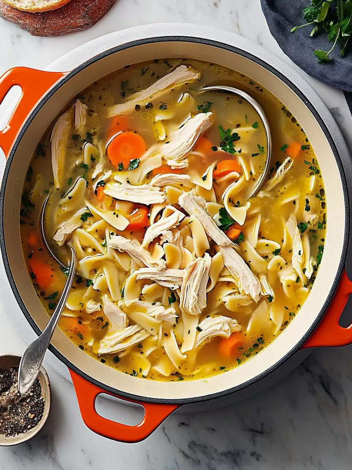 Homemade Chicken Noodle Soup That Warms Your Soul 4 Chicken Noodle Soup
