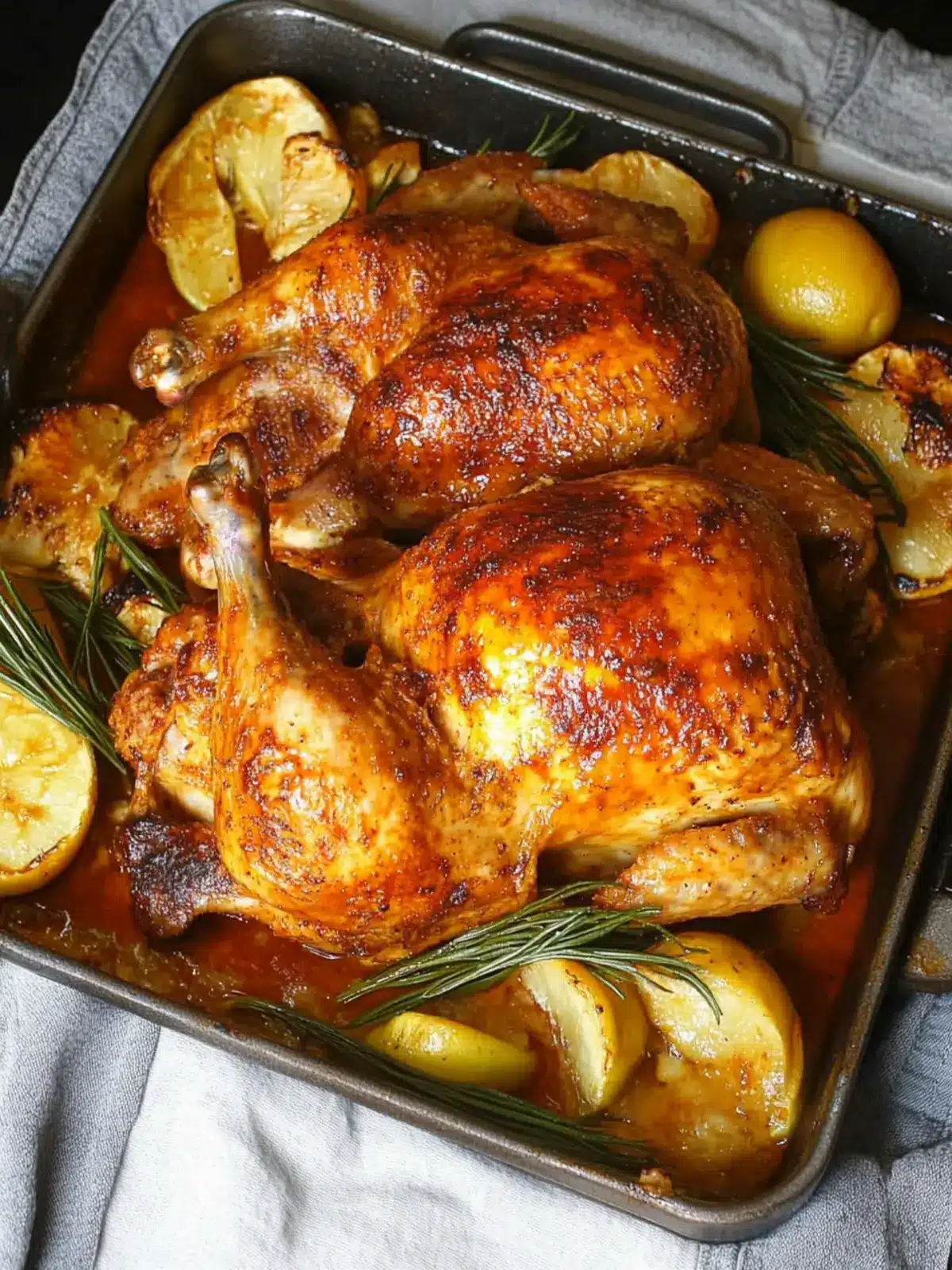 Buffalo Roast Chicken with a Spicy Butter Glaze Delight 4 Buffalo Roast Chicken