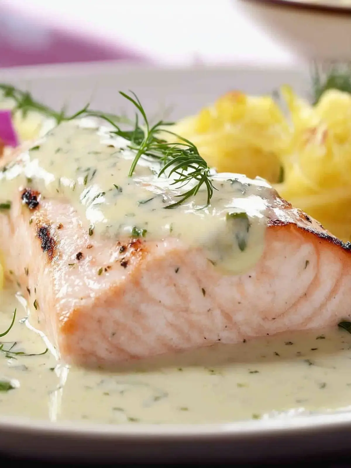 Rockin' Salmon With Creamy Herb Sauce in Just 30 Minutes 2 Rockin' Salmon With Creamy Herb Sauce