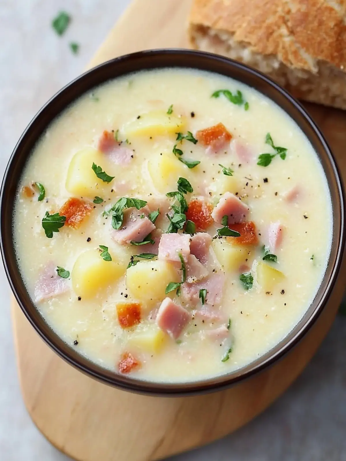 Hearty Creamy Ham and Potato Soup for Cozy Nights 2 Creamy Ham and Potato Soup