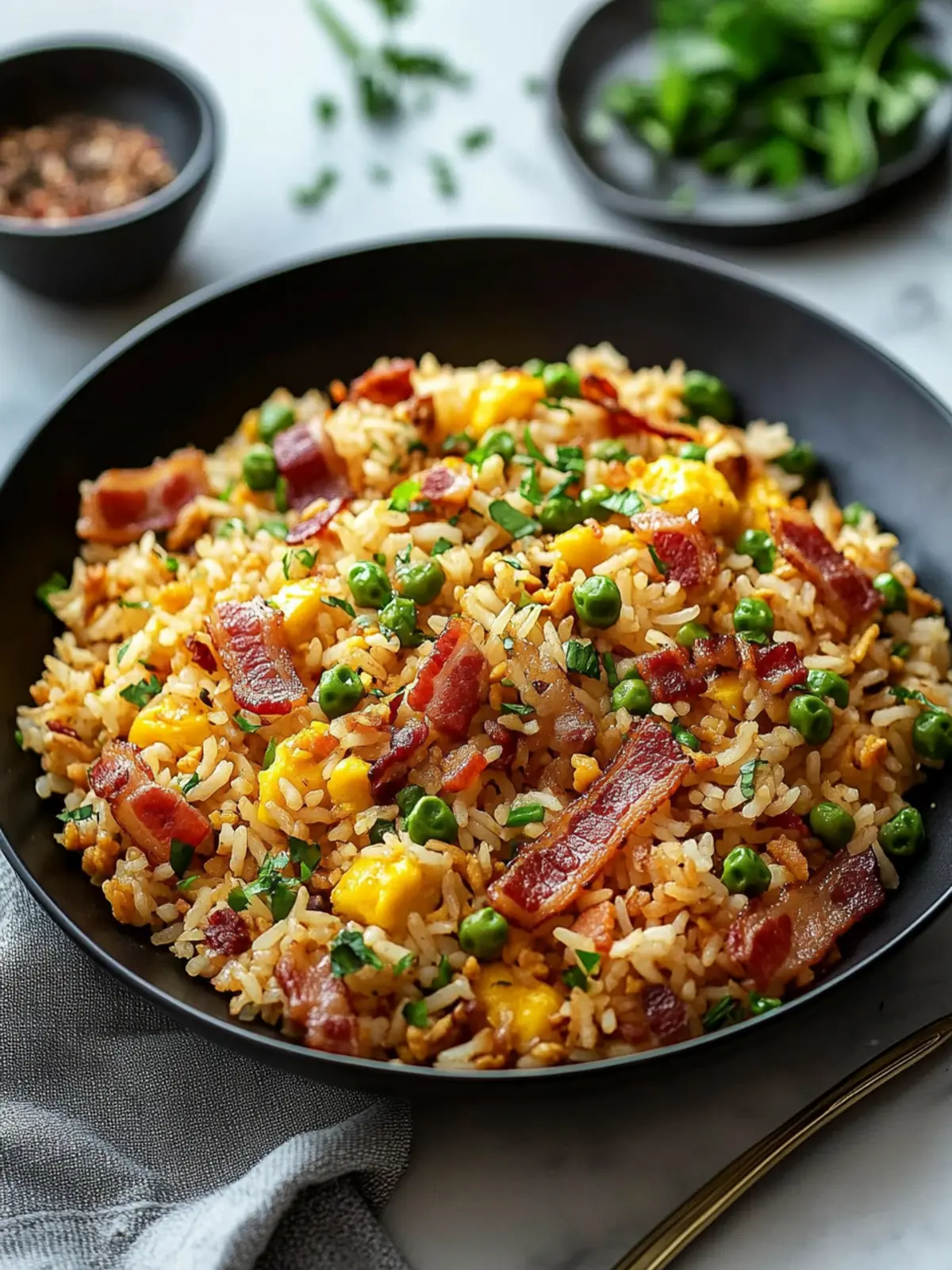 Bacon Fried Rice: Quick, Savory Bliss in 30 Minutes 4 Bacon Fried Rice