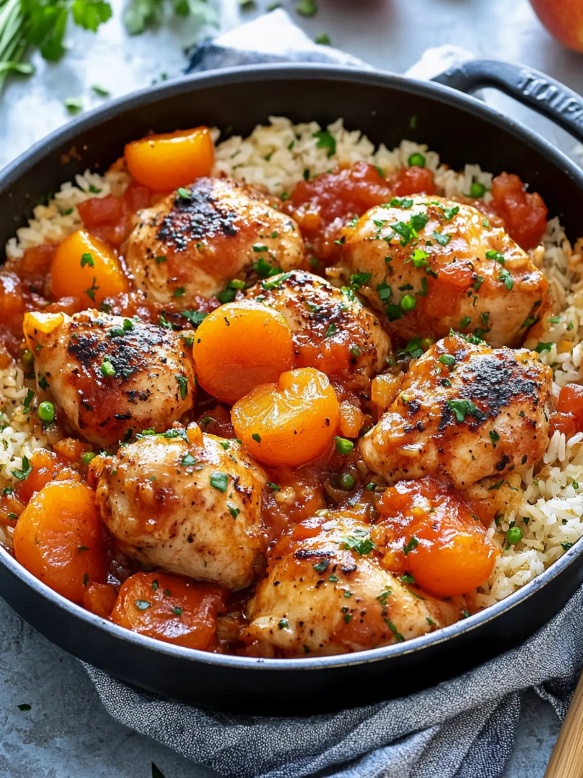 Savor Easy One Pan Apricot Chicken And Rice for Busy Nights 3 Easy One Pan Apricot Chicken And Rice