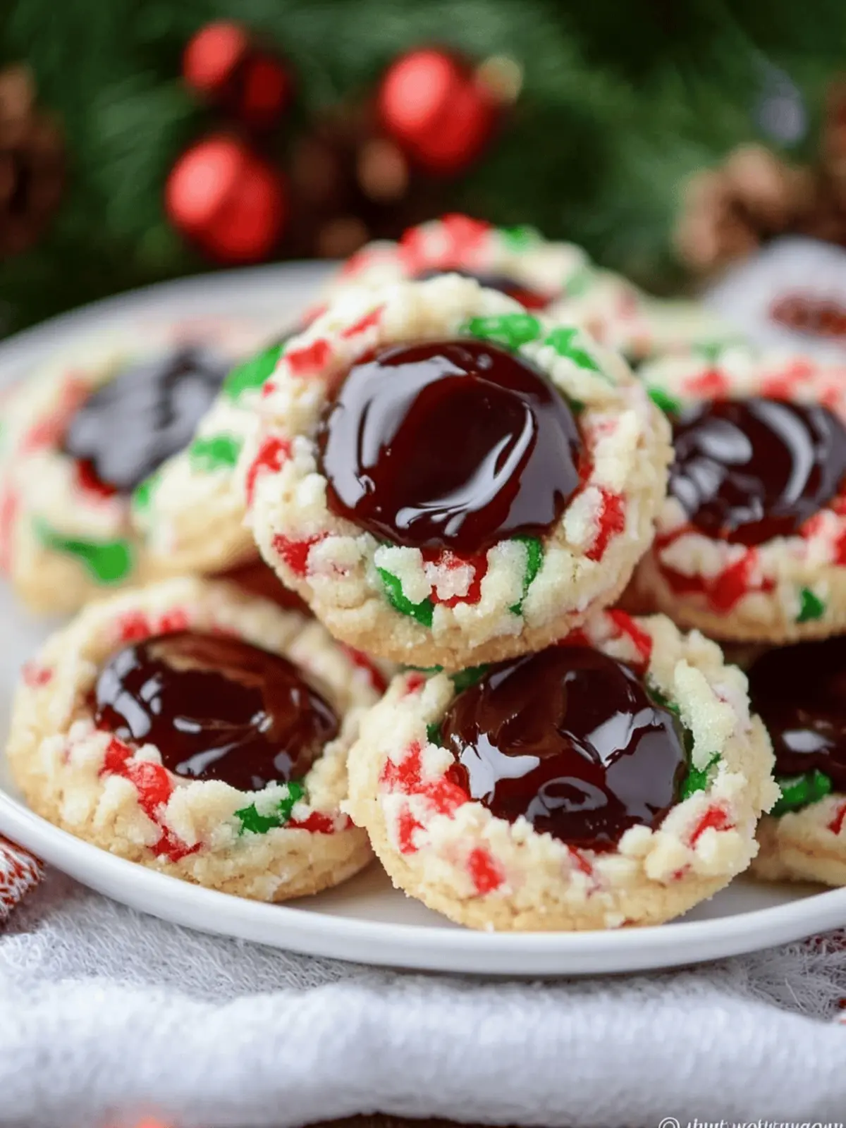Deliciously Festive Christmas Thumbprint Cookies Recipe 2 Christmas Thumbprint Cookies
