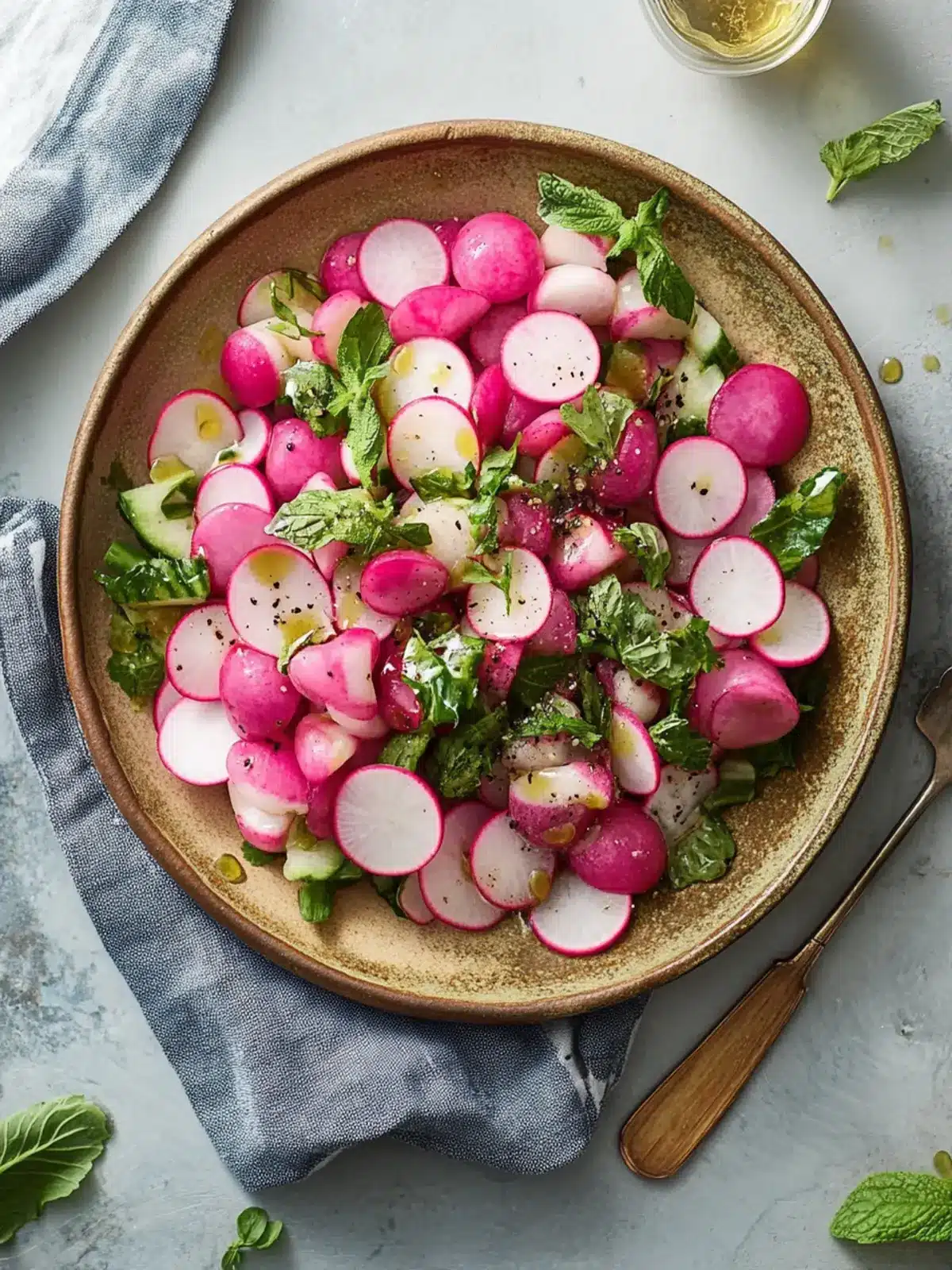 Refresh Your Day with Radish Salad and Green Pesto Bliss 4 Radish Salad