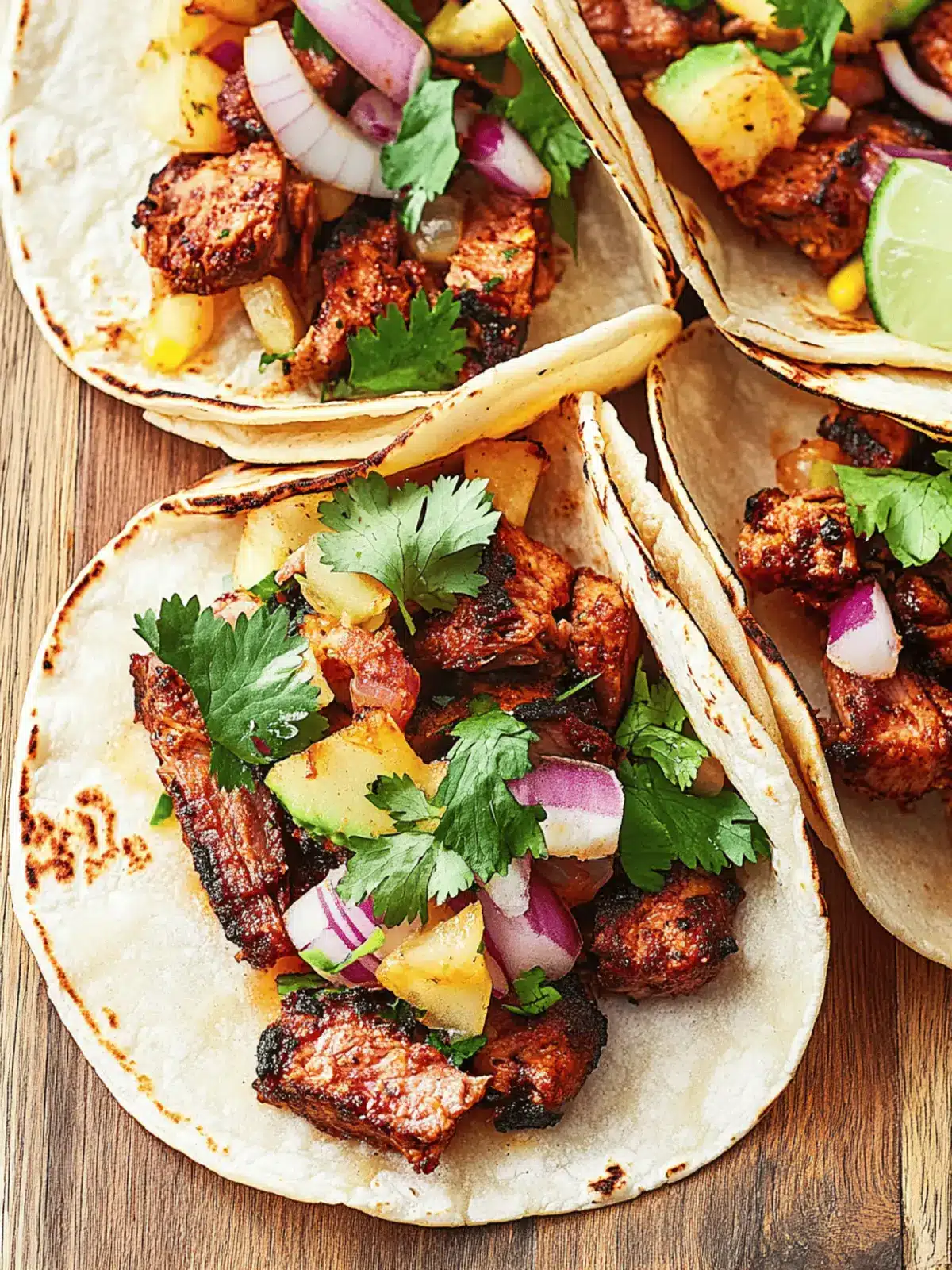 Grill Up Delicious Tacos Al Pastor: Easy Homemade Recipe 2 Tacos Al Pastor