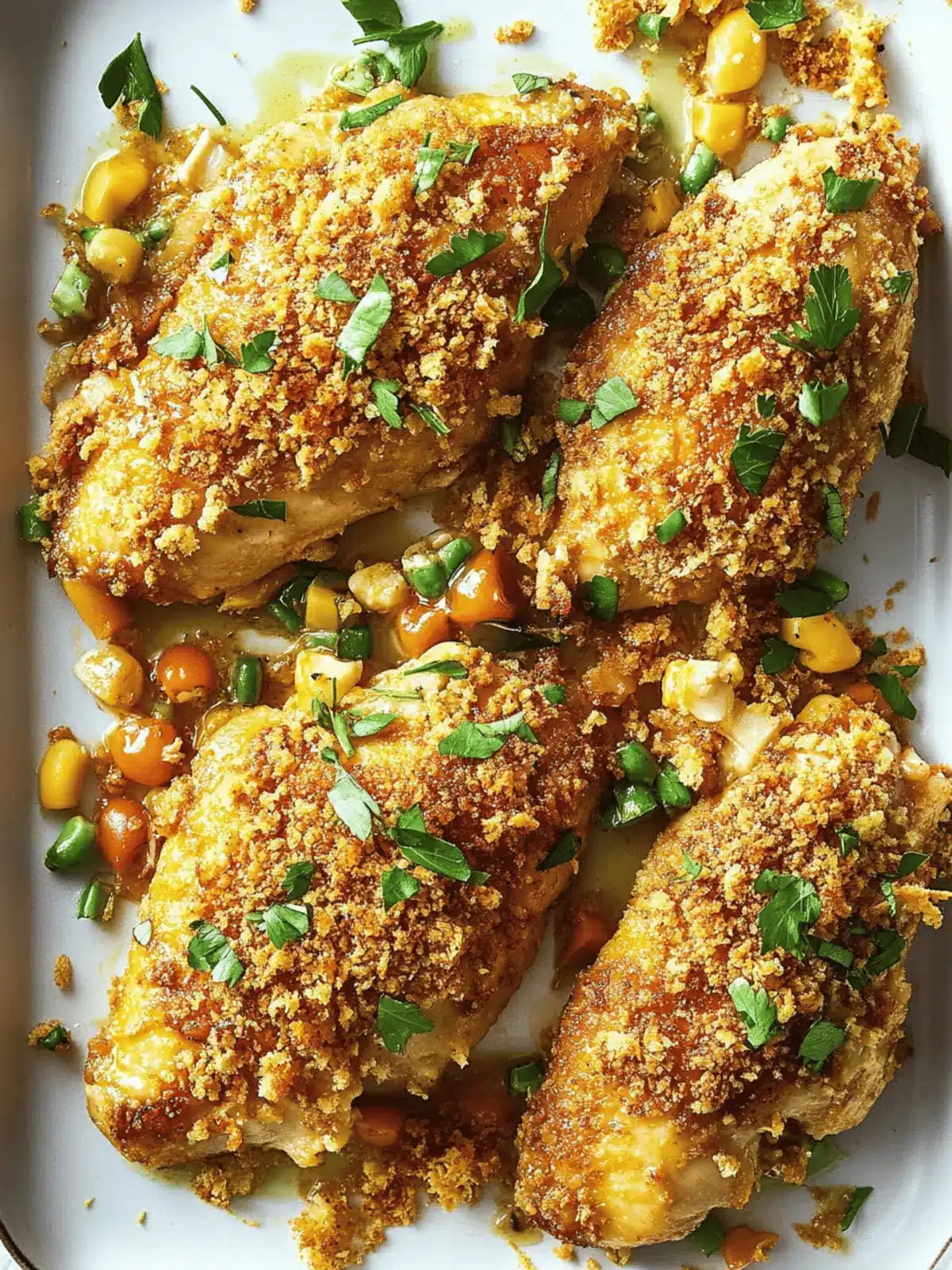 Savory Party Chicken Bake: Crispy, Cheesy Comfort Food Delight 2 Party Chicken