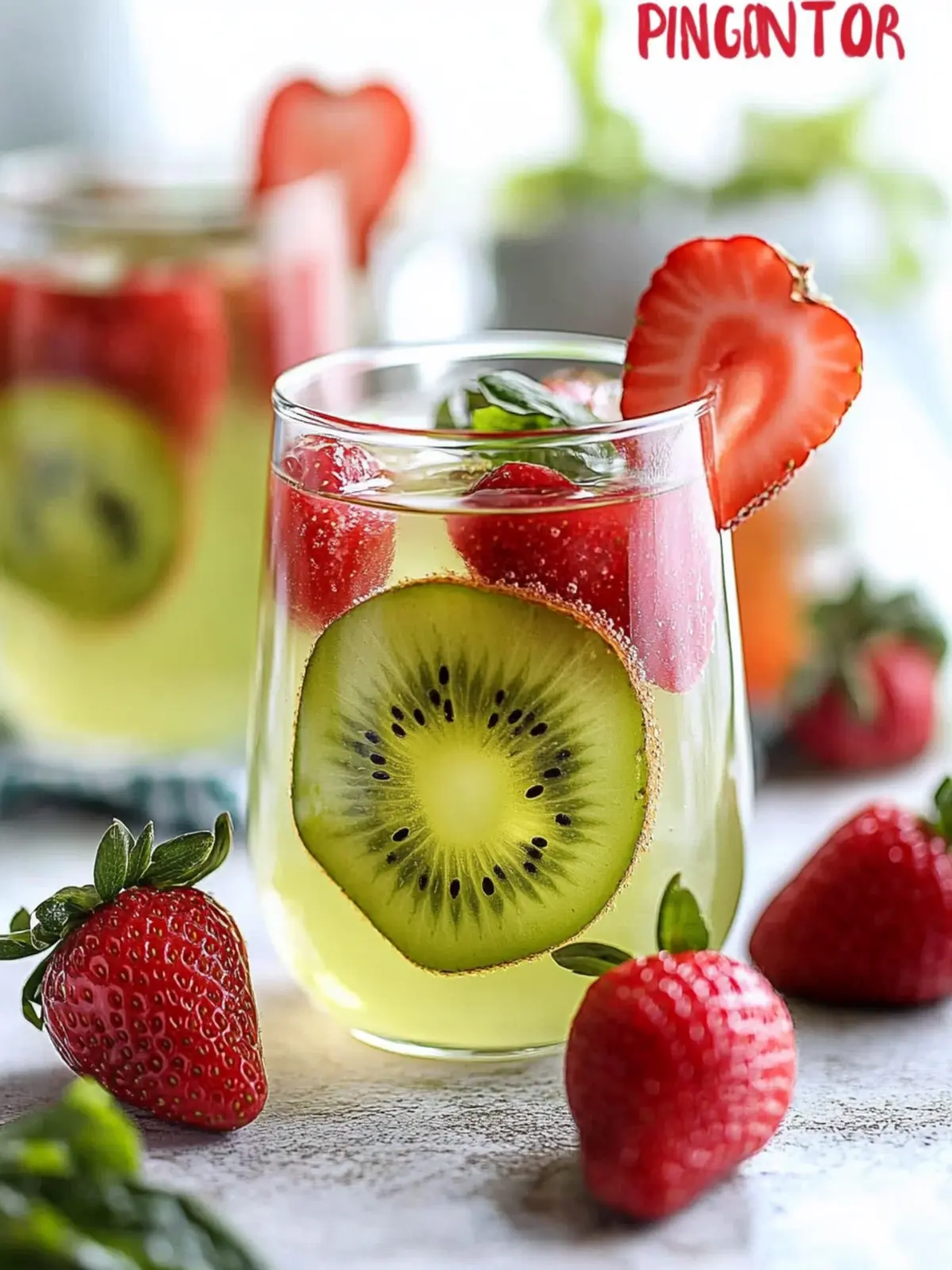 Delightful DIY Strawberry Kiwi Green Tea Recipe for Summer Sips 4 DIY Strawberry Kiwi Green Tea Recipe