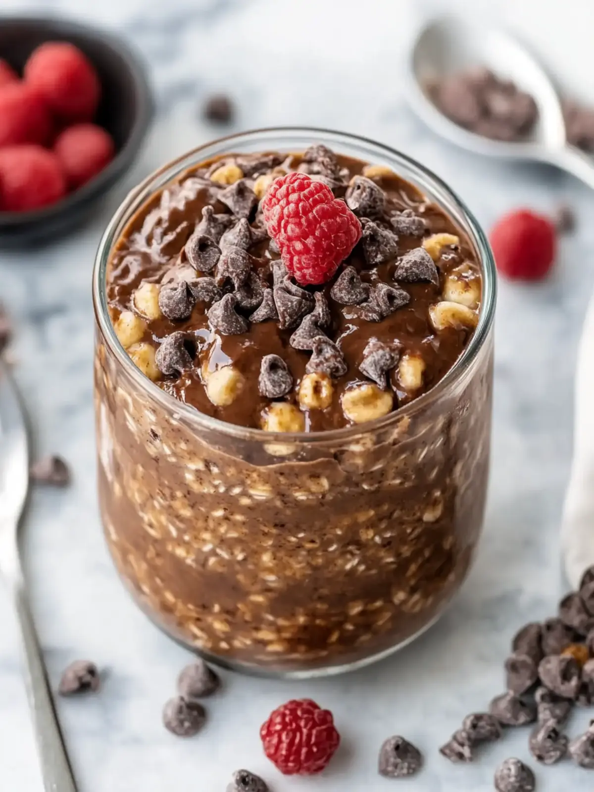 Irresistible Brownie Batter Overnight Oats That Are Guilt-Free 3 Brownie Batter Overnight Oats