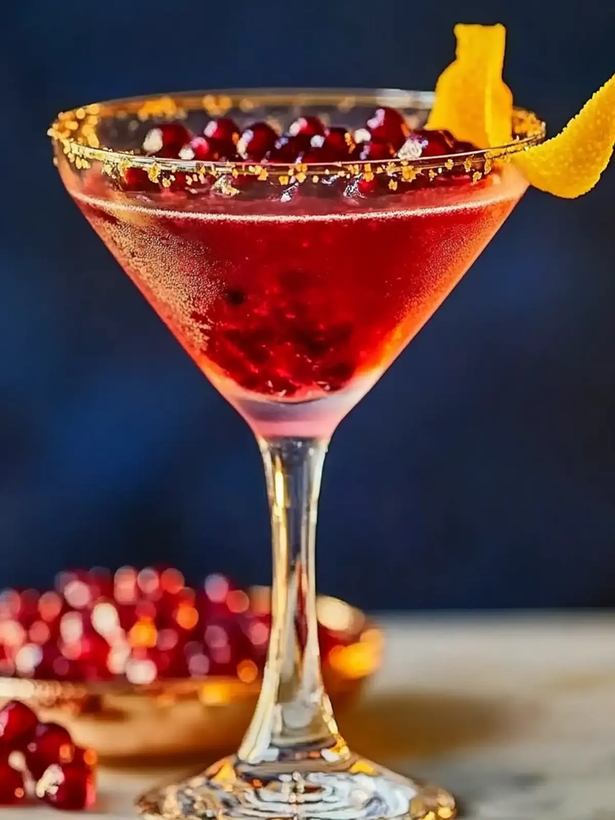 Delight in a Pomegranate Martini Mocktail for Festive Cheers 4 Pomegranate martini mocktail