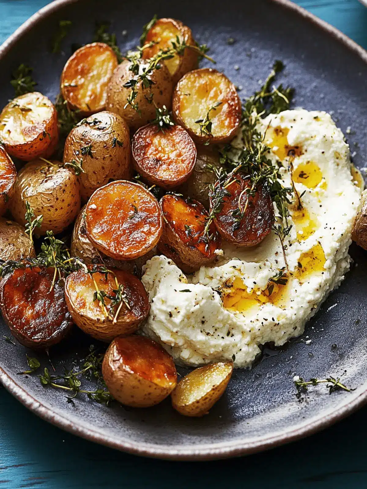 Crispy Whipped Feta Roasted Potatoes for a Flavor Explosion 4 Whipped Feta Roasted Potatoes