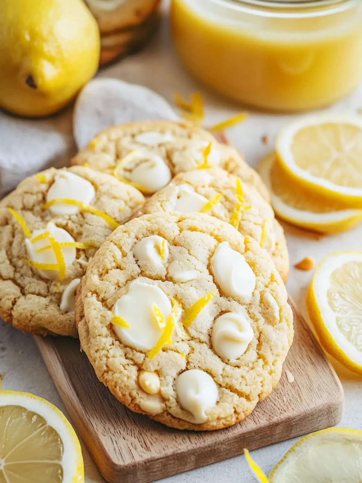 Lemon Curd White Chocolate Chip Cookies That Wow Every Bite 3 Lemon Curd White Chocolate Chip Cookies