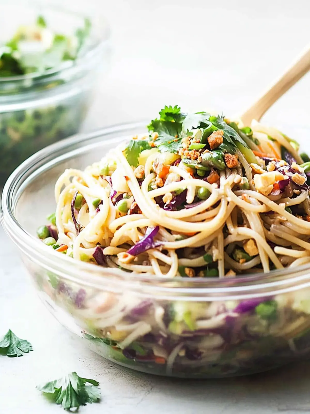 Thai Spaghetti Salad The Fan Favorite You Must Try! 2 Thai Spaghetti Salad ~ a fan favorite pasta salad!